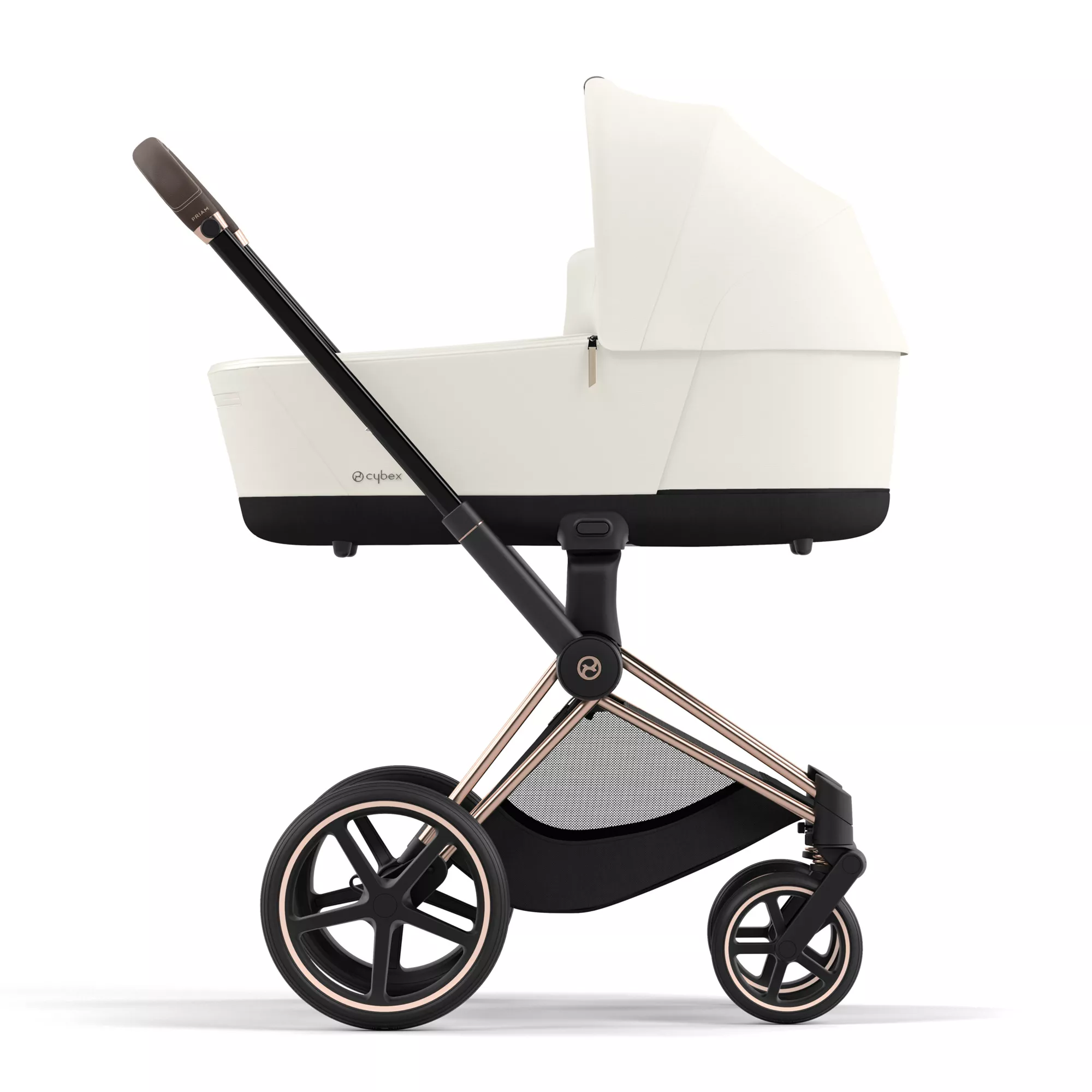 Cybex Priam 4.0 - 2w1 | Off White (Rosegold Frame) Cybex Priam 4.0 - 2w1 | Off White (Rosegold Frame)