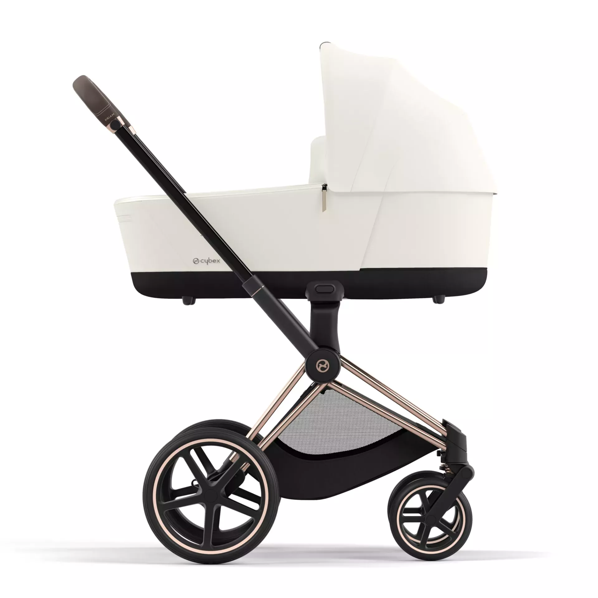 Cybex Priam 4.0 - 2w1 | Off White (Rosegold Frame) Cybex Priam 4.0 - 2w1 | Off White (Rosegold Frame)