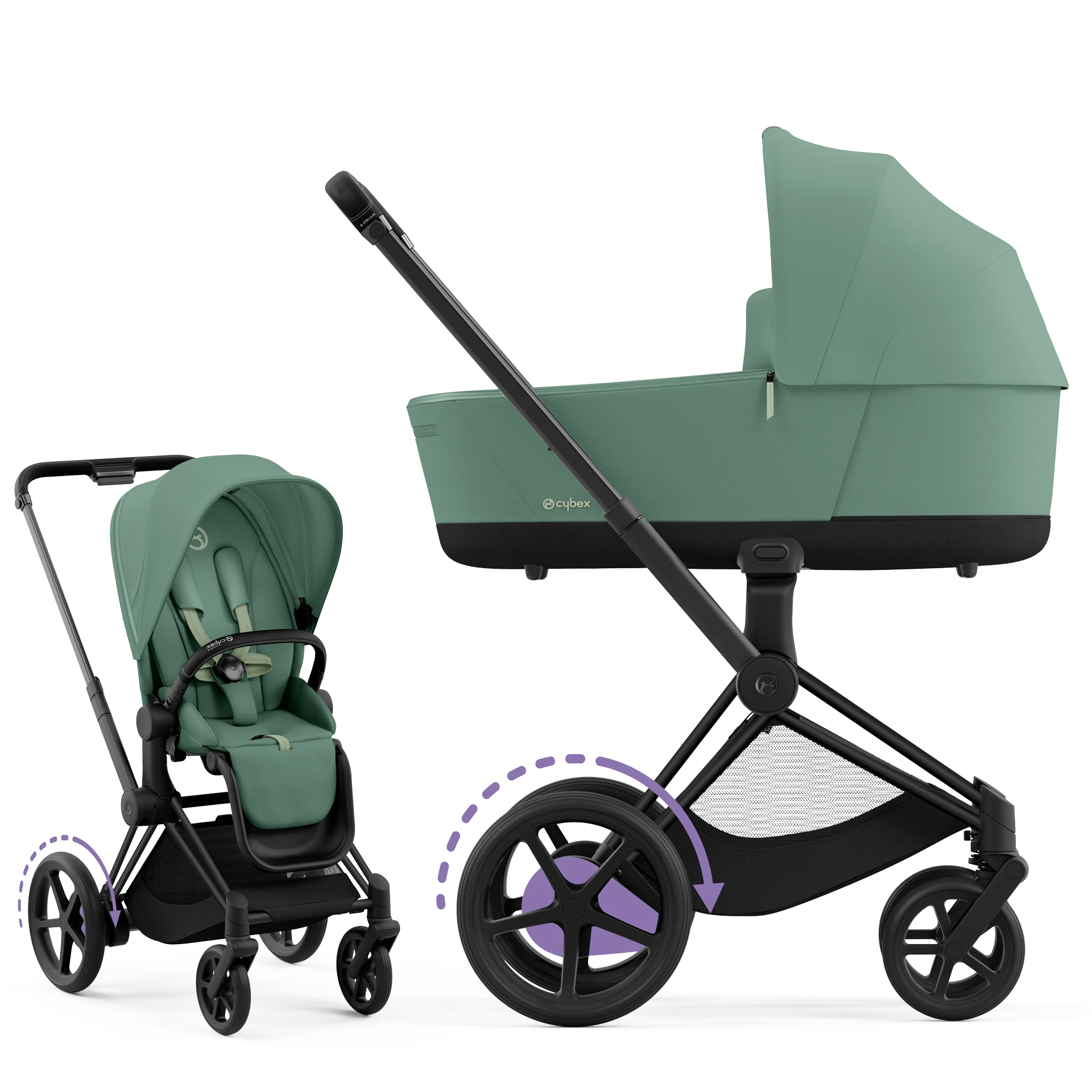 Leaf Green (Matt Black Frame)
