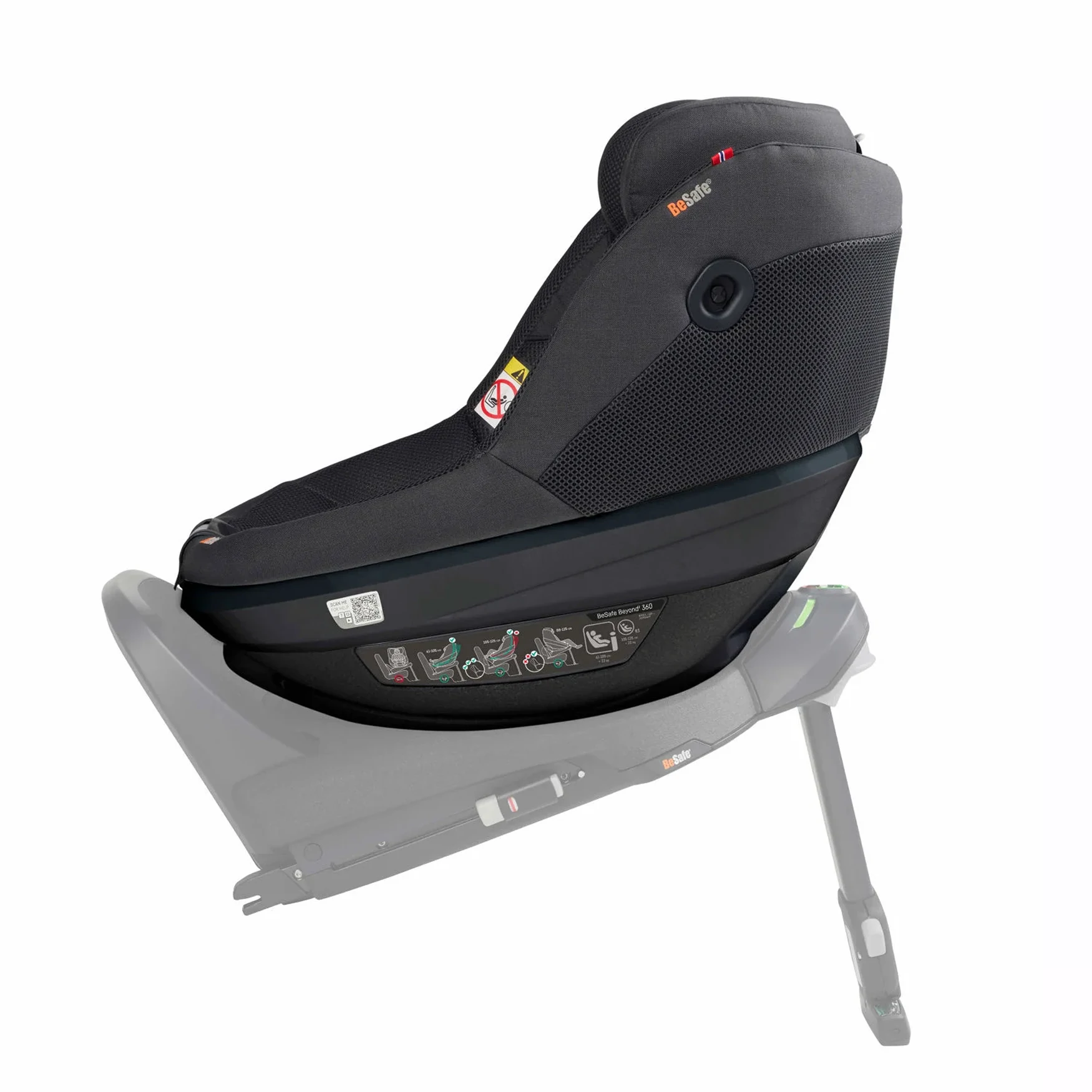 BeSafe Beyond 2 360 | Anthracite Mesh