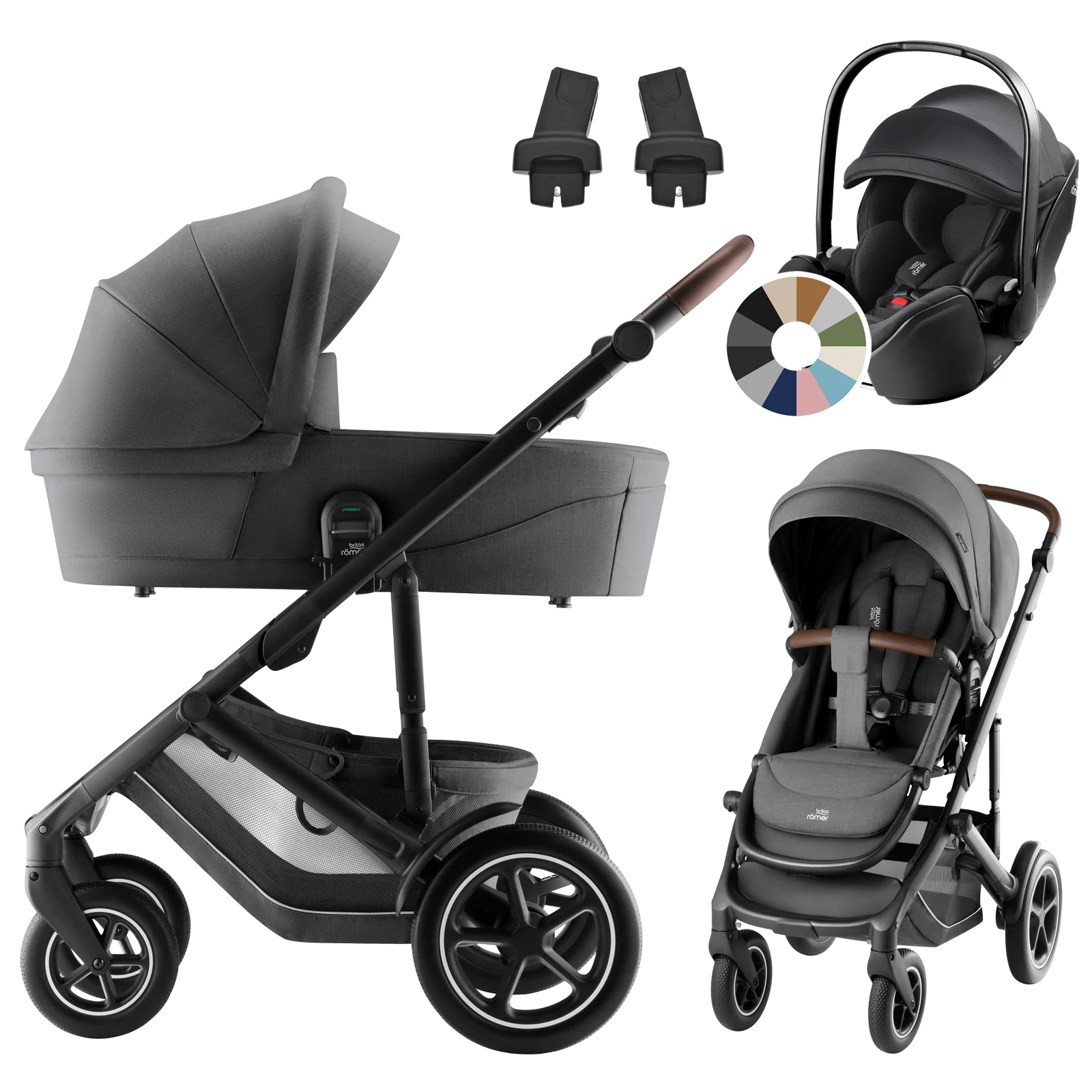 Britax Römer Smile 5Z + Britax Römer Baby-Safe Pro +GRATIS - 3w1 | Mineral Grey Britax Römer Smile 5Z + Britax Römer Baby-Safe Pro +GRATIS - 3w1 | Mineral Grey