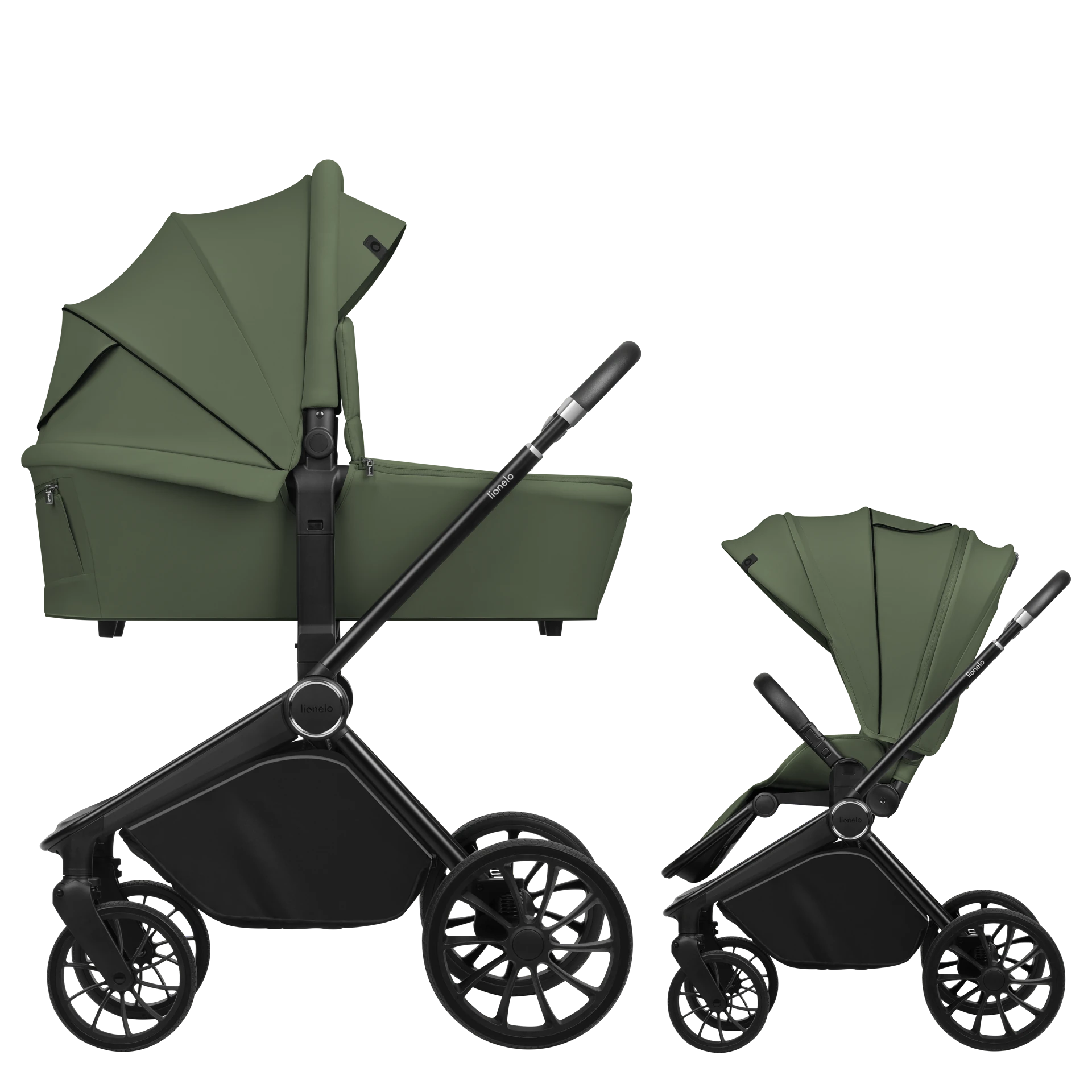 Lionelo Mika Plus - 2w1 | Green Olive