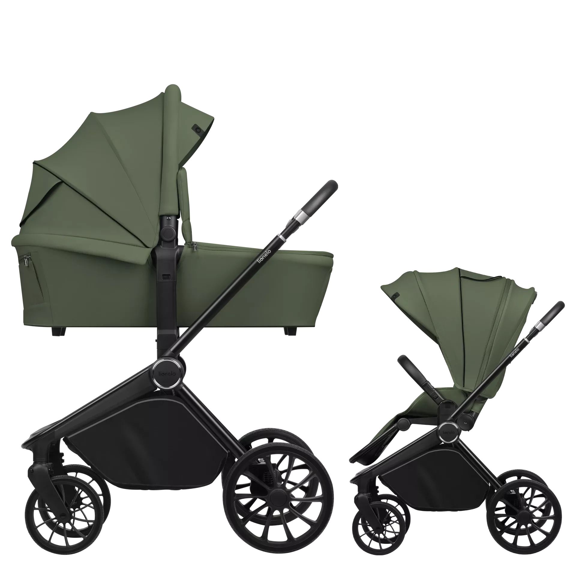 Lionelo Mika Plus - 2w1 | Green Olive