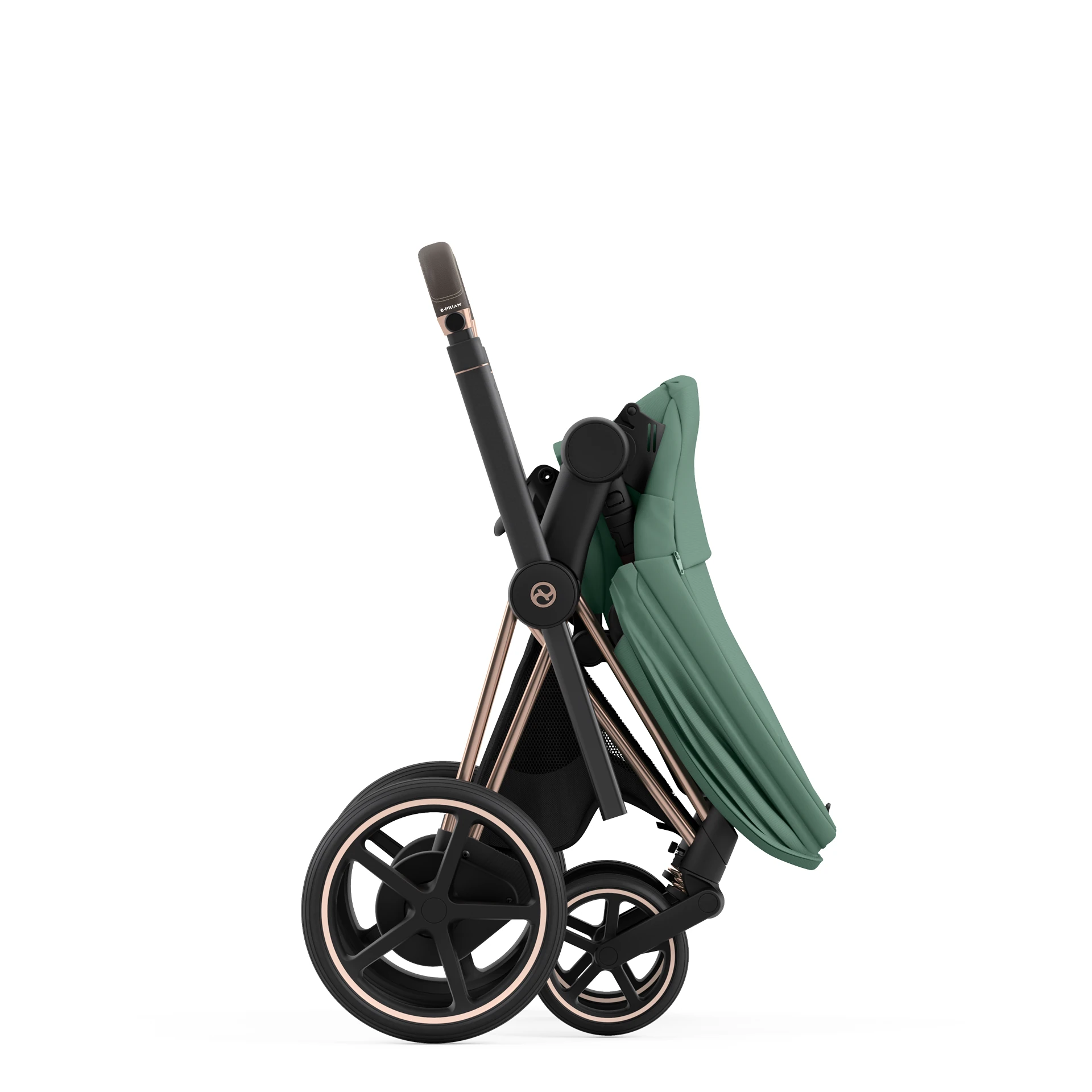 Cybex e-Priam 4.0 - 2w1 | Leaf Green (Rosegold Frame)