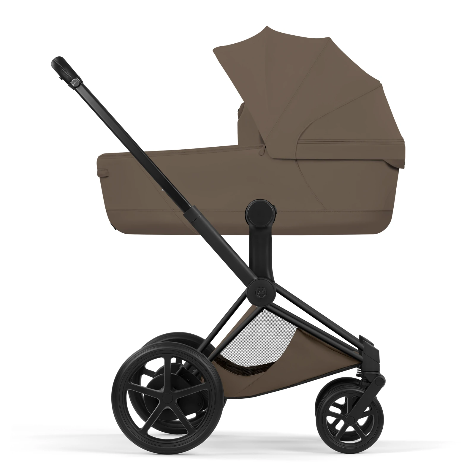 Cybex e-Priam 5.0 - wózek 2w1 | Coconut Brown - Matt Black (Style)
