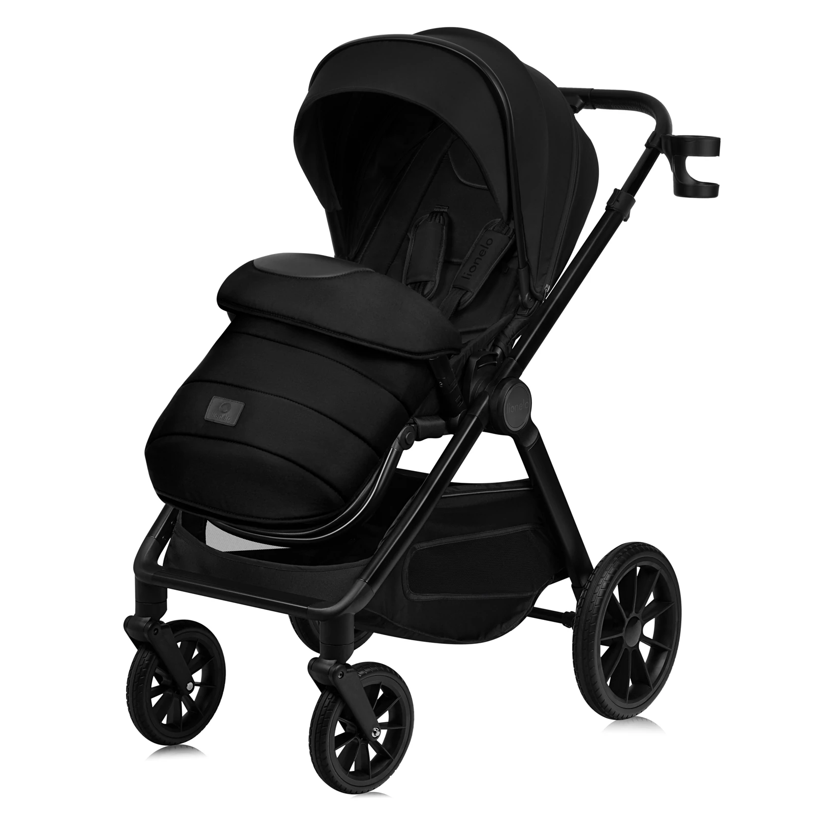 Lionelo Layla - wózek 2w1 | Black Onyx