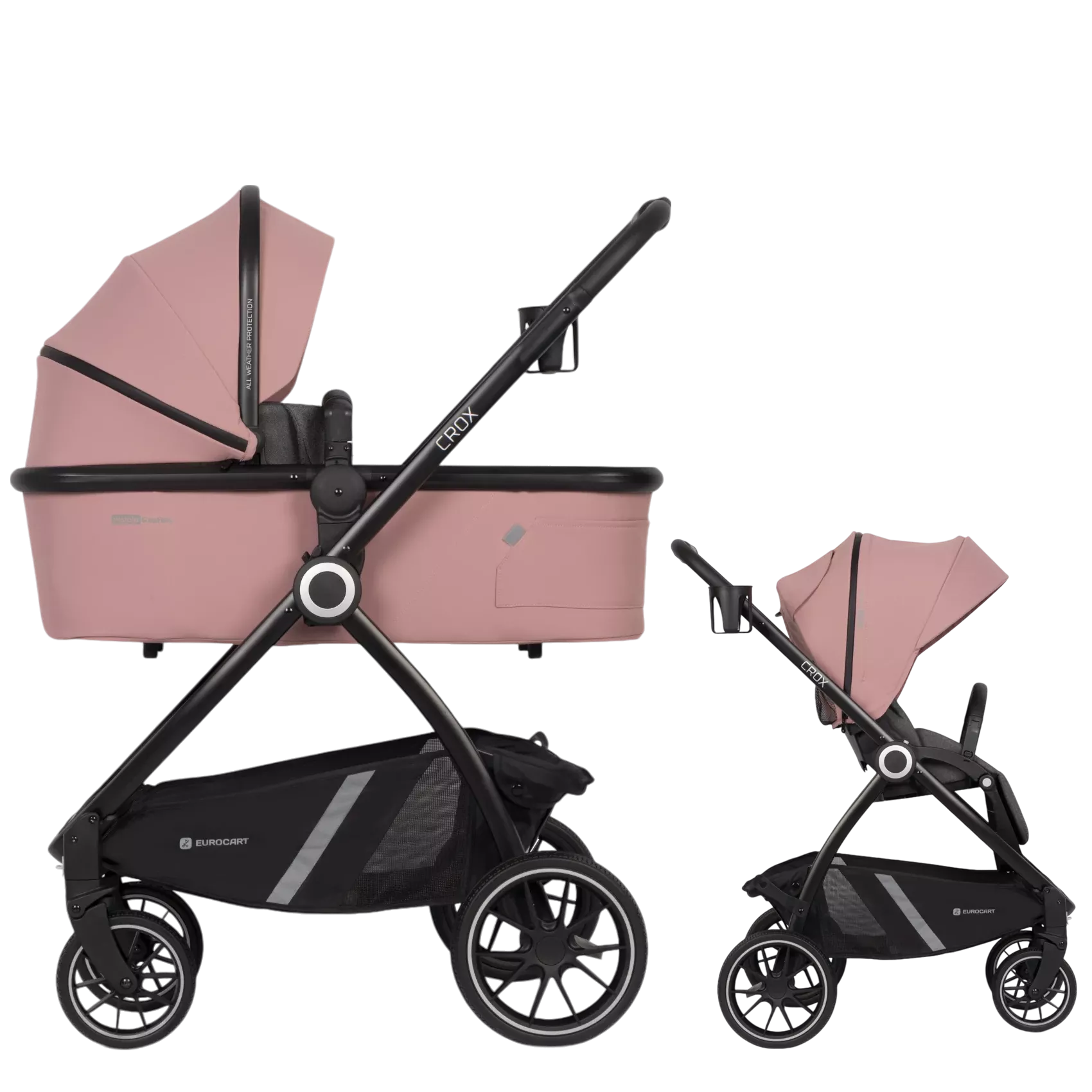 Euro Cart Crox - 2w1 | Rose