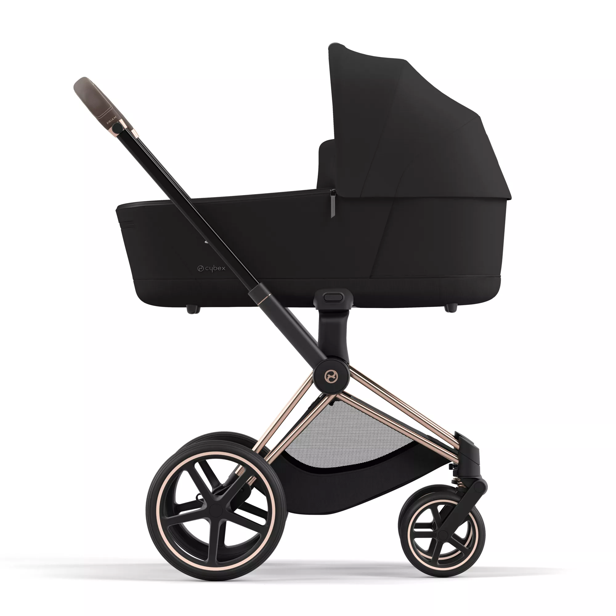 Cybex Priam 4.0 - 2w1 | Sepia Black (Rosegold Frame) Cybex Priam 4.0 - 2w1 | Sepia Black (Rosegold Frame)