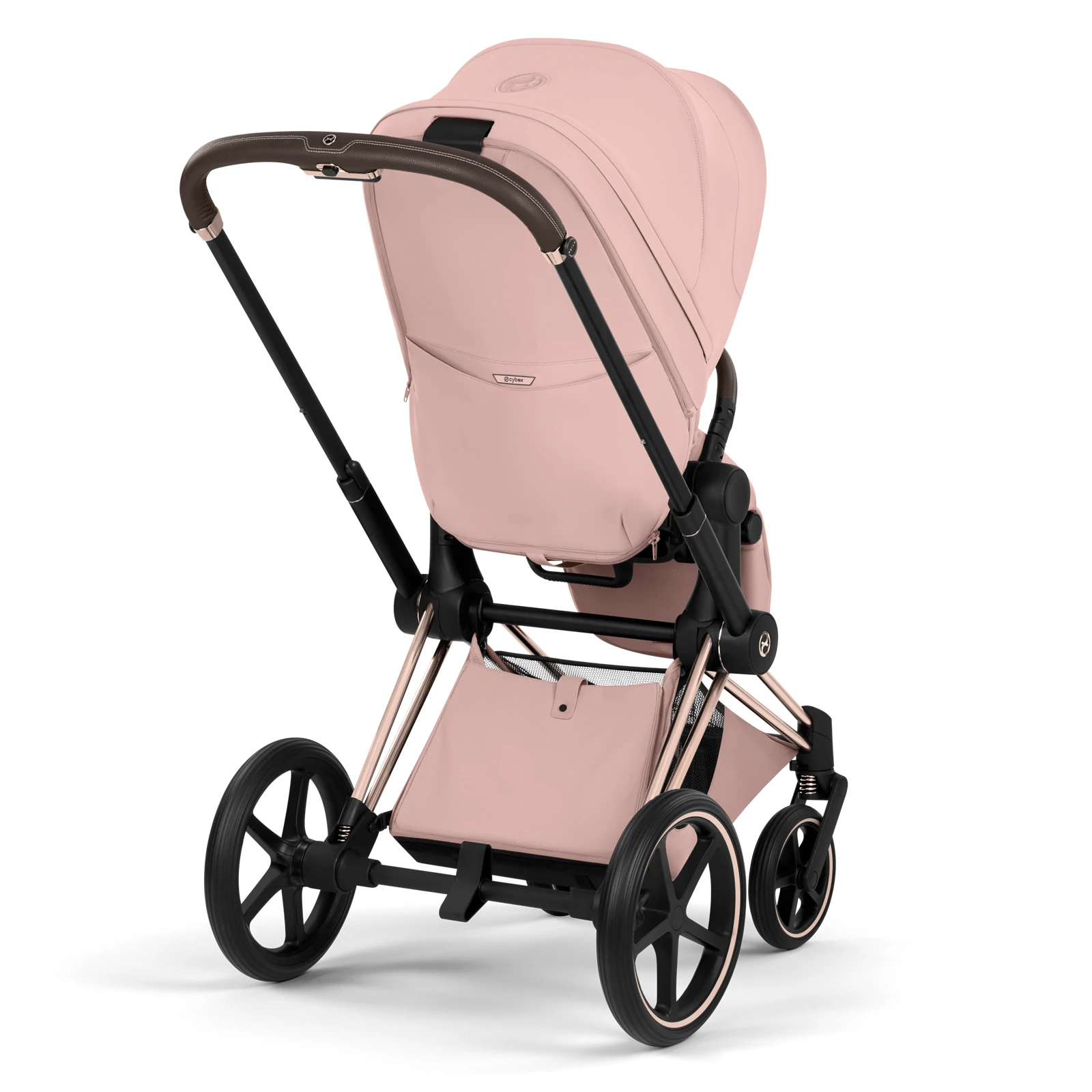 Cybex Priam 5.0 - wózek 4w1 | Peach Pink - Rosegold (Style)