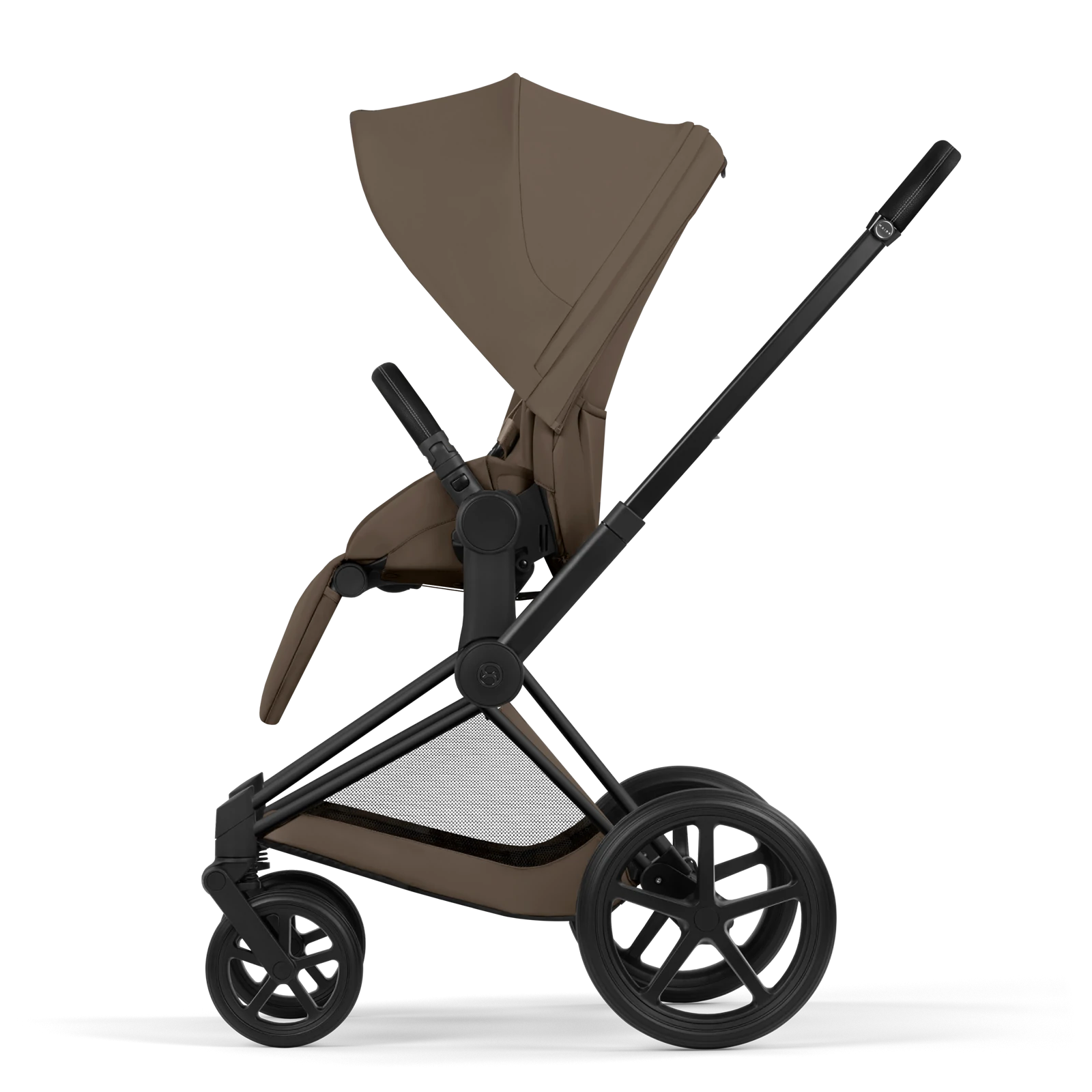 Cybex Priam 5.0 - wózek 4w1 | Coconut Brown - Matt Black (Comfort)