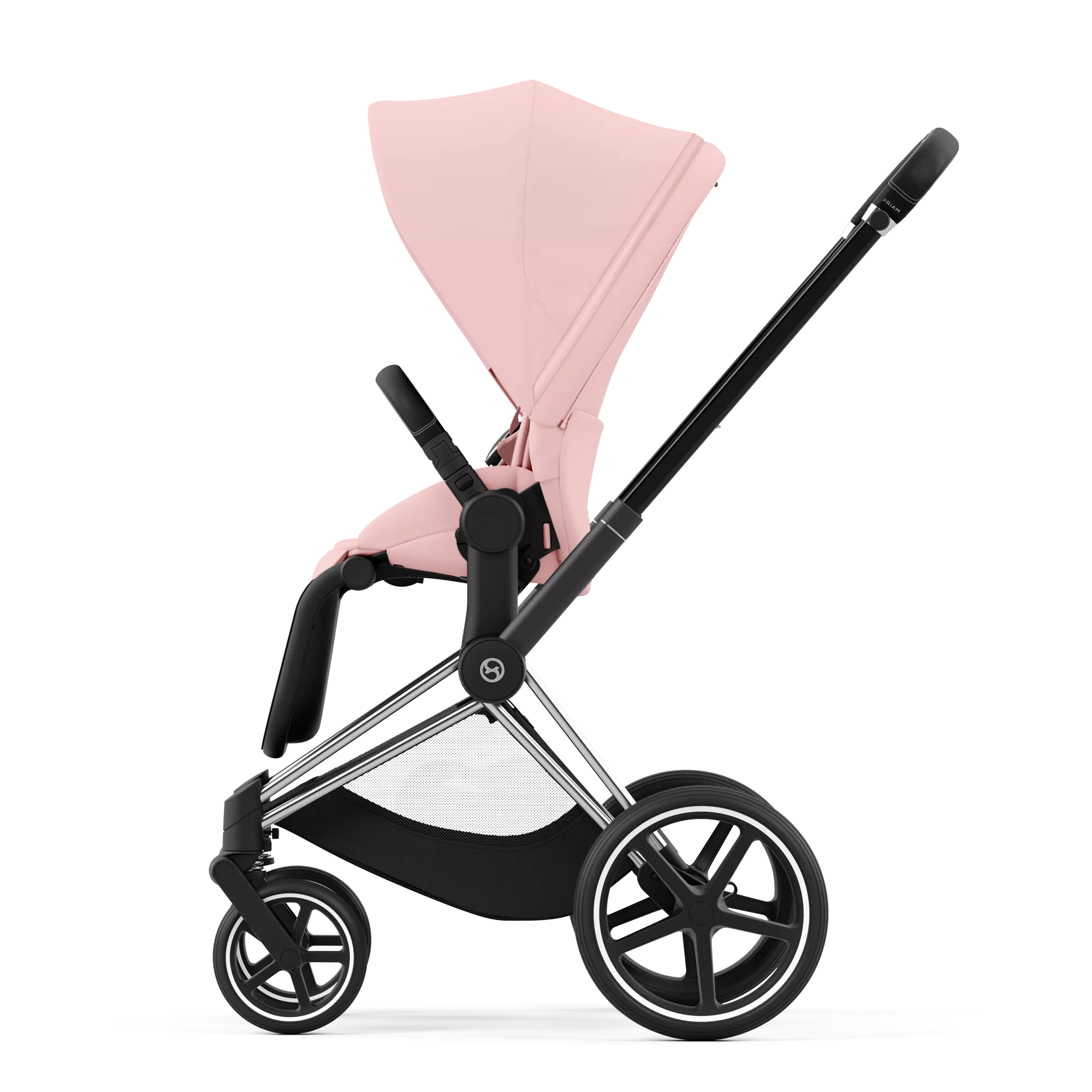 Cybex Priam 4.0 | Peach Pink (Chrome Black Frame)