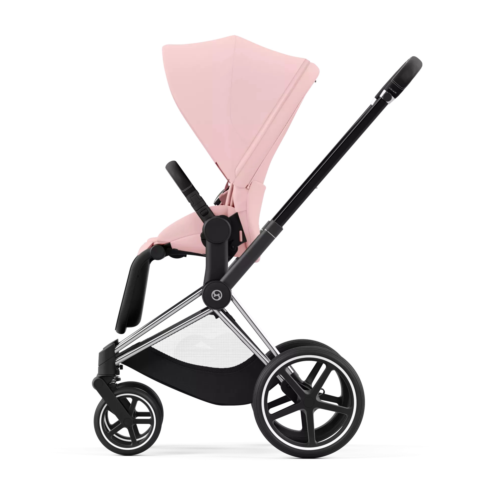 Cybex Priam 4.0 | Peach Pink (Chrome Black Frame)
