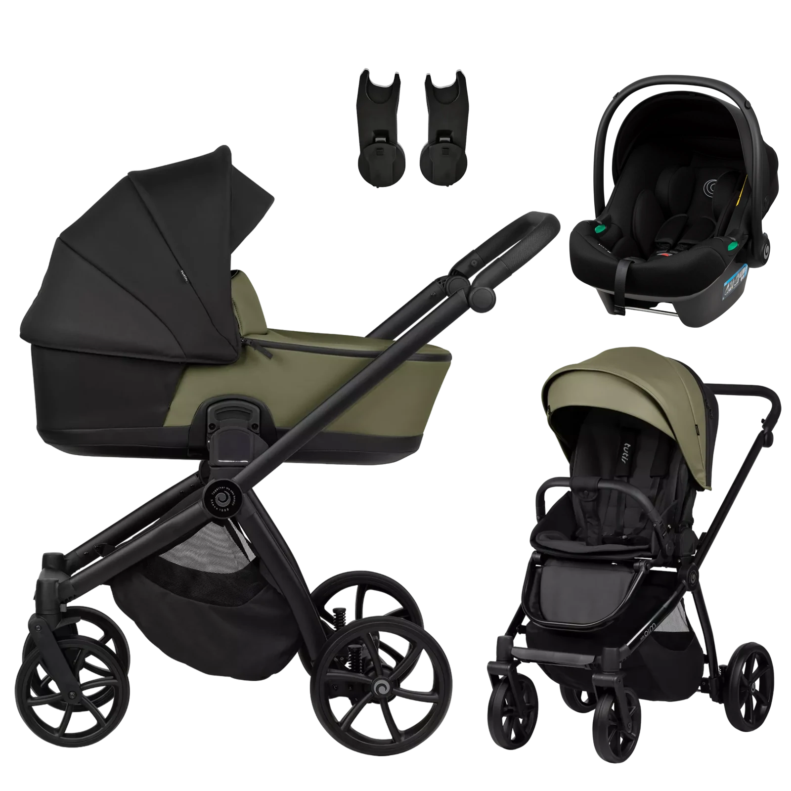 Tutis Mio 3 Plus + Tutis Elo Lux +GRATIS - 3w1 | 025 Olive