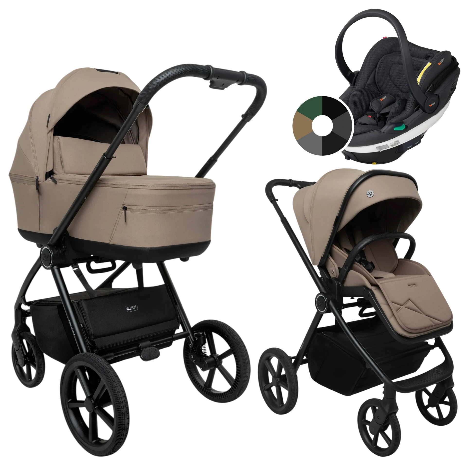Muuvo One + BeSafe Go Beyond +GRATIS - 3w1 | Praline