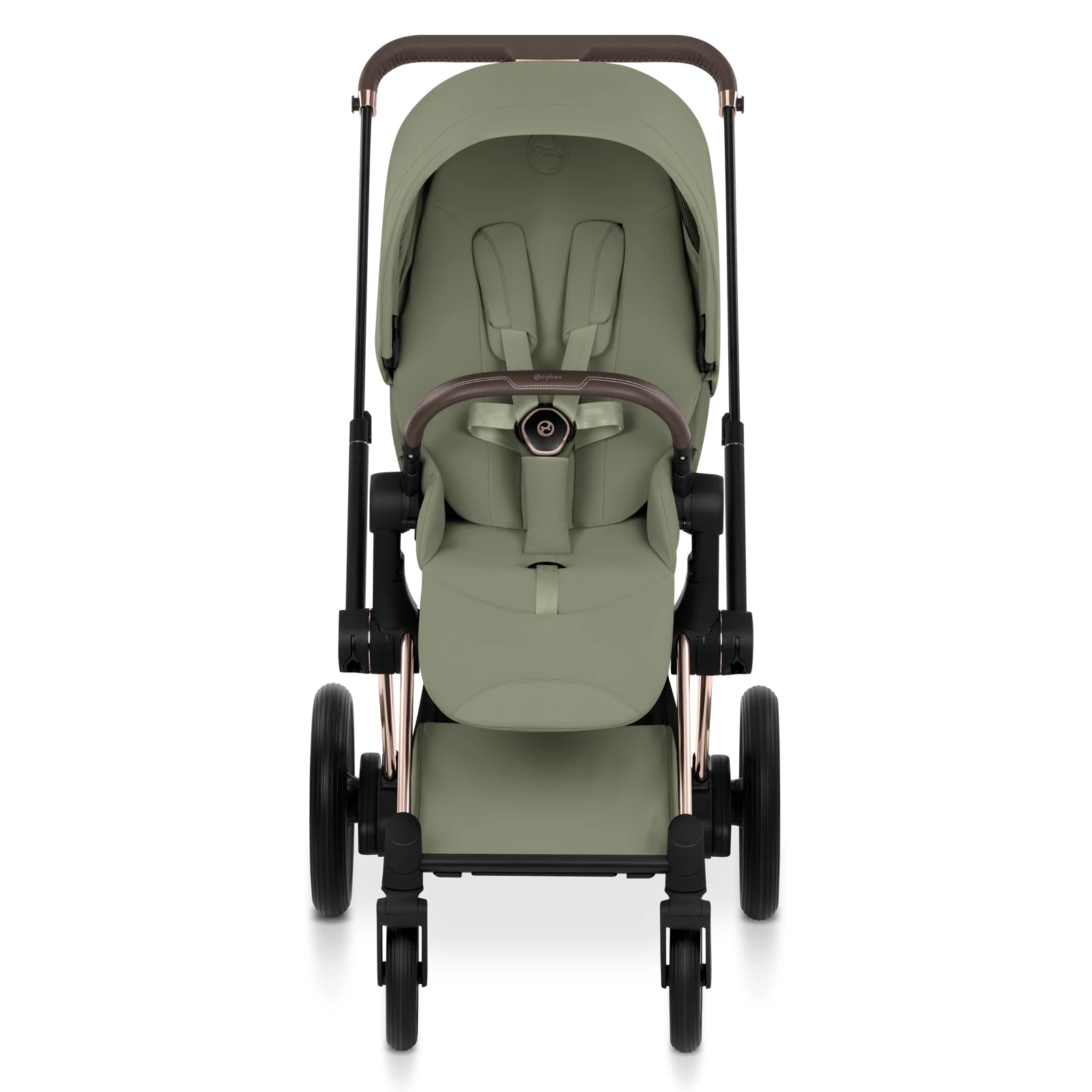 Cybex e-Priam 5.0 - wózek 2w1 | Sage Green - Rosegold (Style)