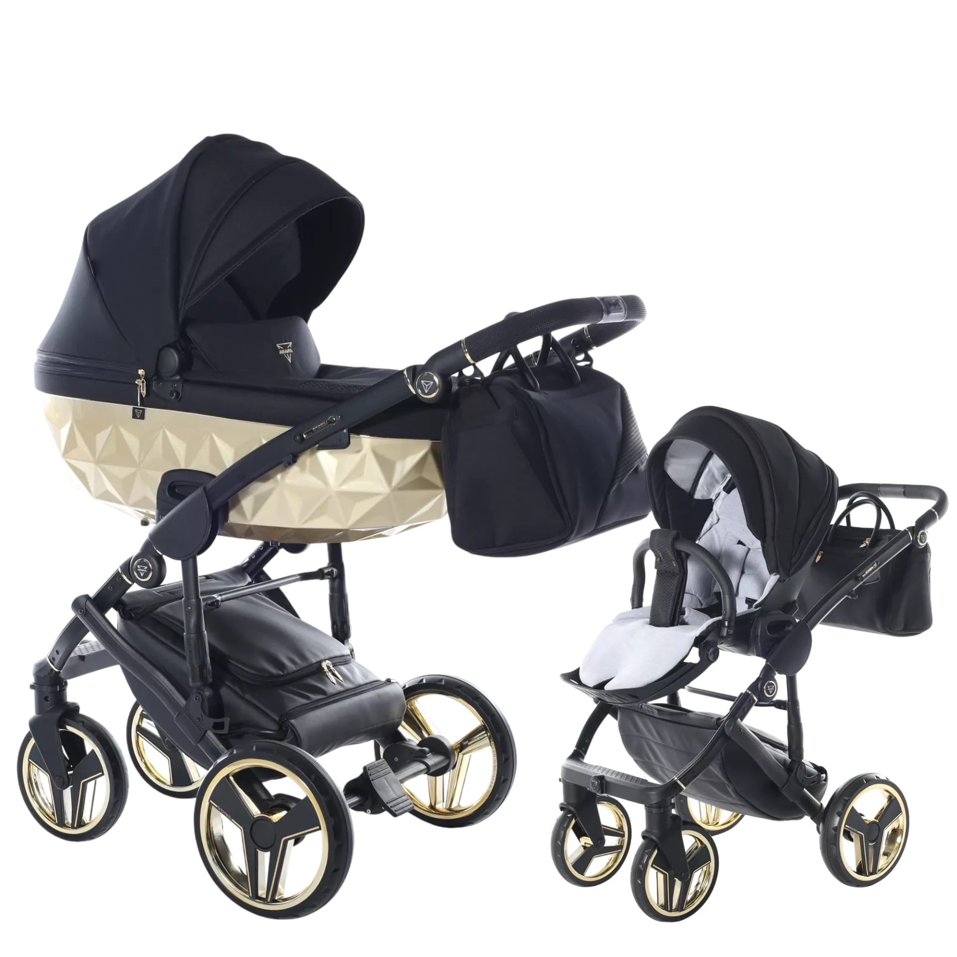 Junama Fluo V3 Satin +GRATIS - 2w1 | 03 Black+Gold