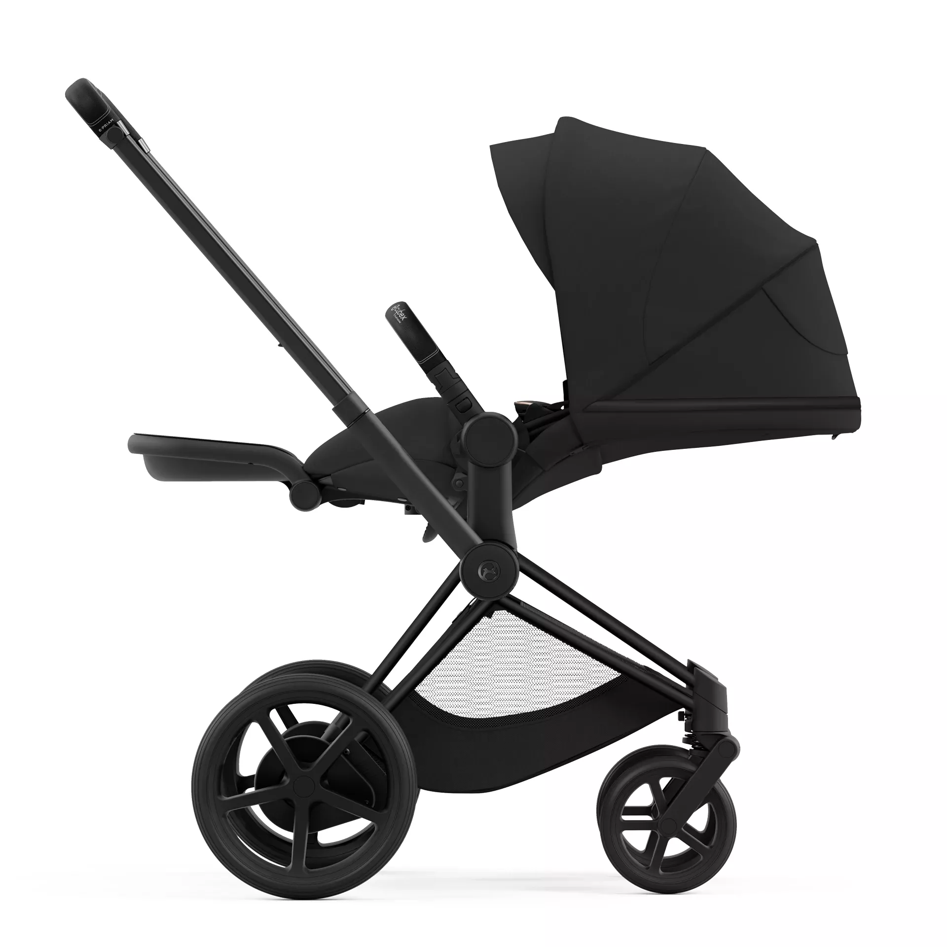 Cybex e-Priam 4.0 - 2w1 | Sepia Black (Matt Black Frame) Cybex e-Priam 4.0 - 2w1 | Sepia Black (Matt Black Frame)