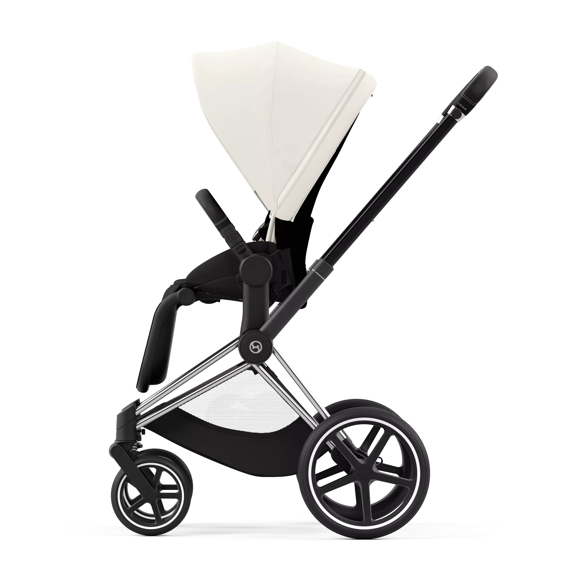 Cybex Priam 4.0 | Off White (Chrome Black Frame)