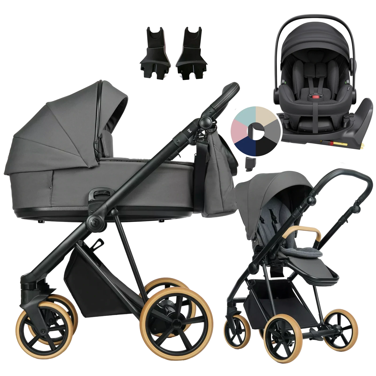 Roan Ivi 2.0 Vintage + Avionaut Pixel 3 + baza IQ Orbit + GRATIS - 4w1 | Sicilian Olive