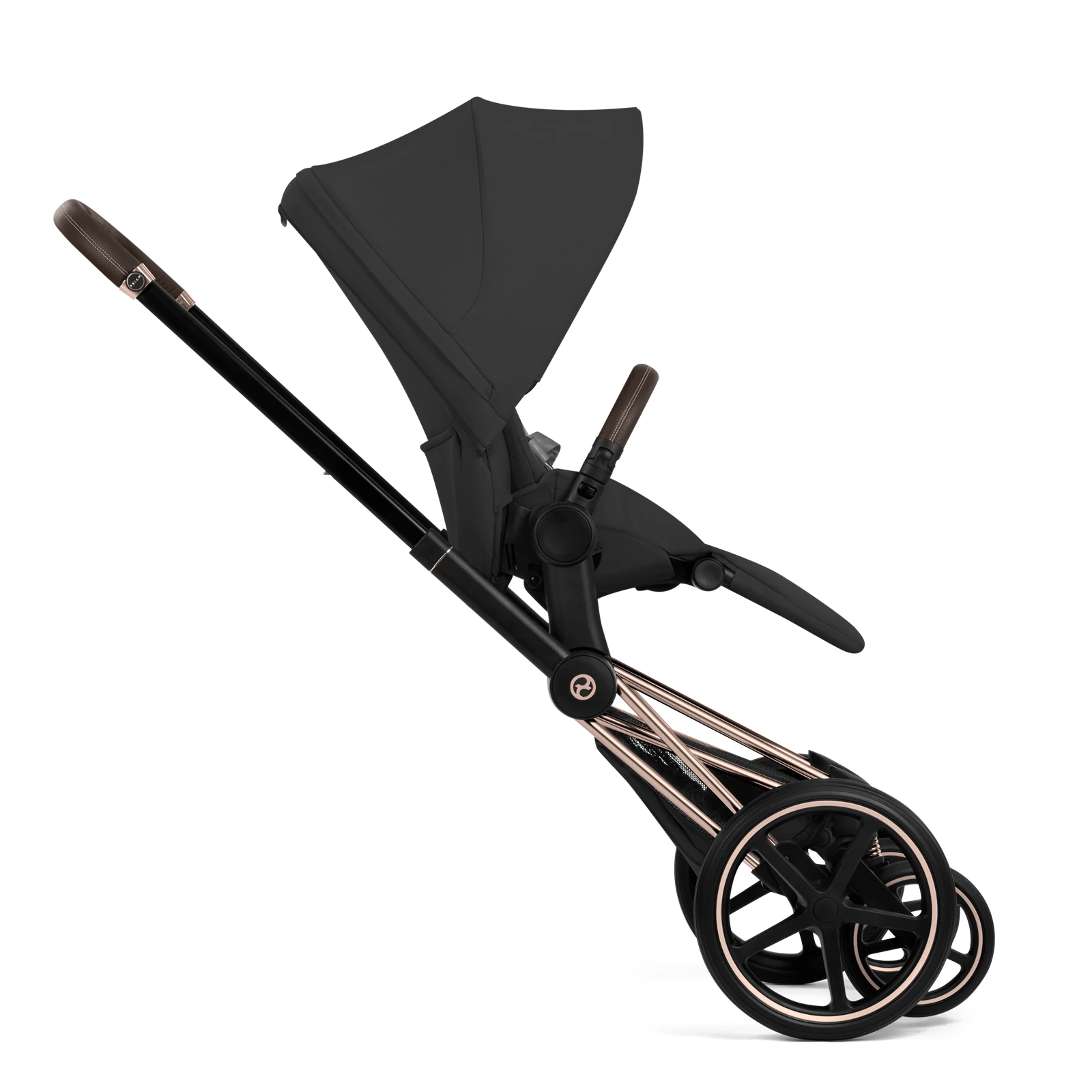 Cybex Priam 5.0 - wózek 4w1 | Sepia Black - Rosegold (Comfort)
