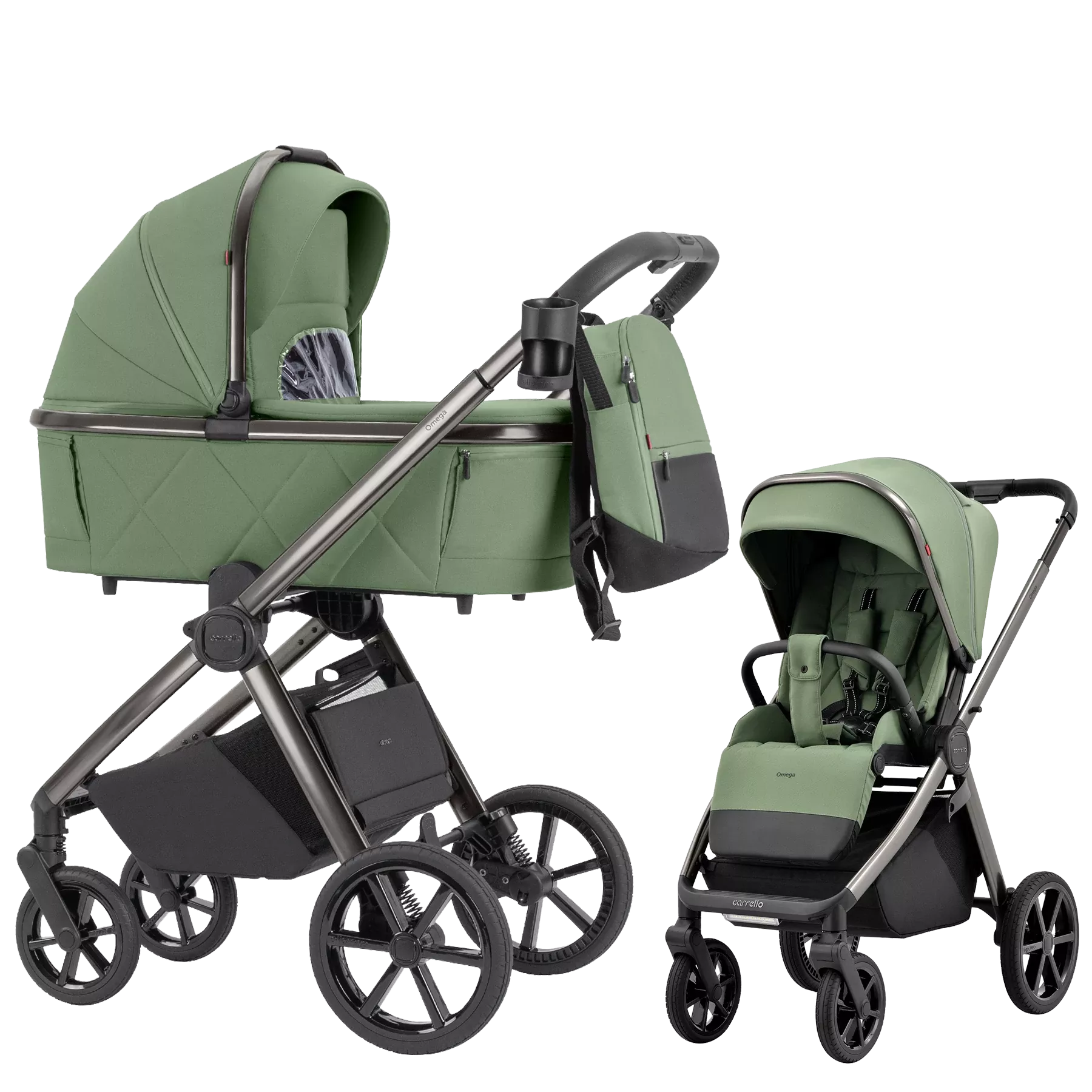 Carrello Omega - 2w1 | Perfect Green