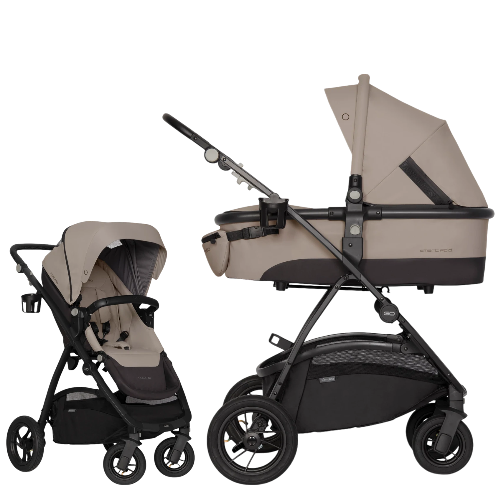 EasyGo Optimo - 2w1 | Taupe EasyGo Optimo - 2w1 | Taupe