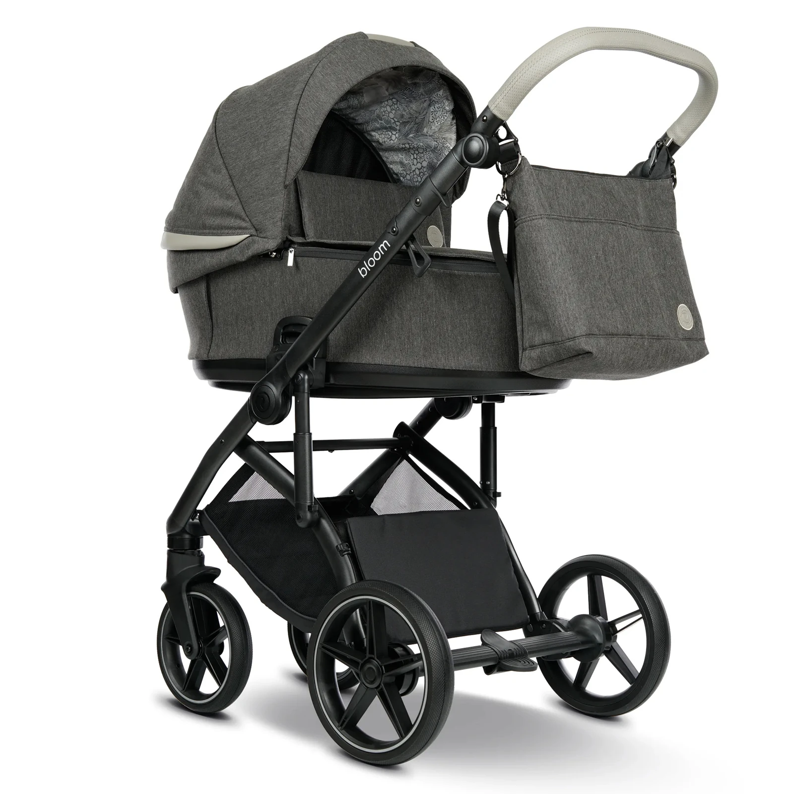 Roan Bloom 2.0 + GRATIS - wózek 2w1 | Nature Black