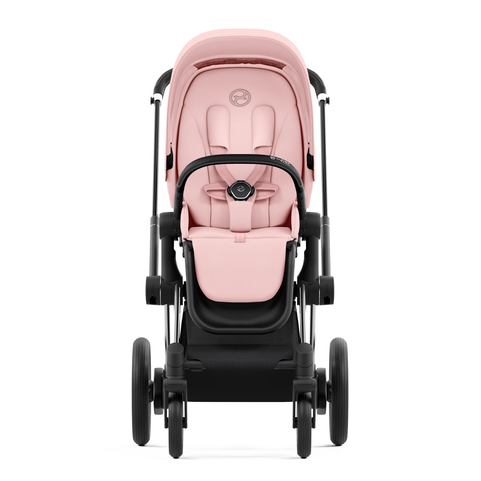 Cybex e-Priam 4.0 - 2w1 | Peach Pink (Chrome Black Frame) Cybex e-Priam 4.0 - 2w1 | Peach Pink (Chrome Black Frame)