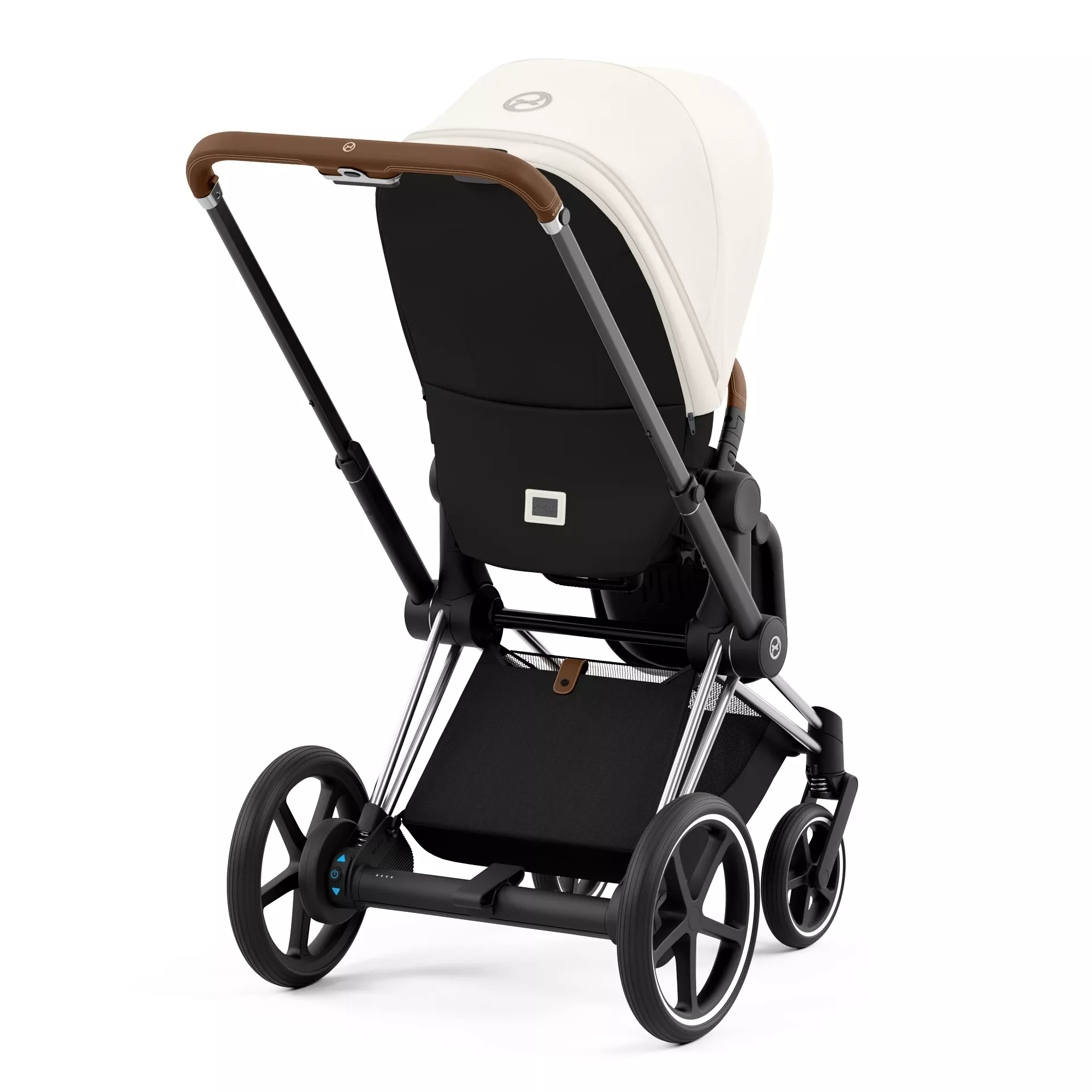Cybex e-Priam 4.0 - 2w1 | Off White (Chrome Brown Frame) Cybex e-Priam 4.0 - 2w1 | Off White (Chrome Brown Frame)