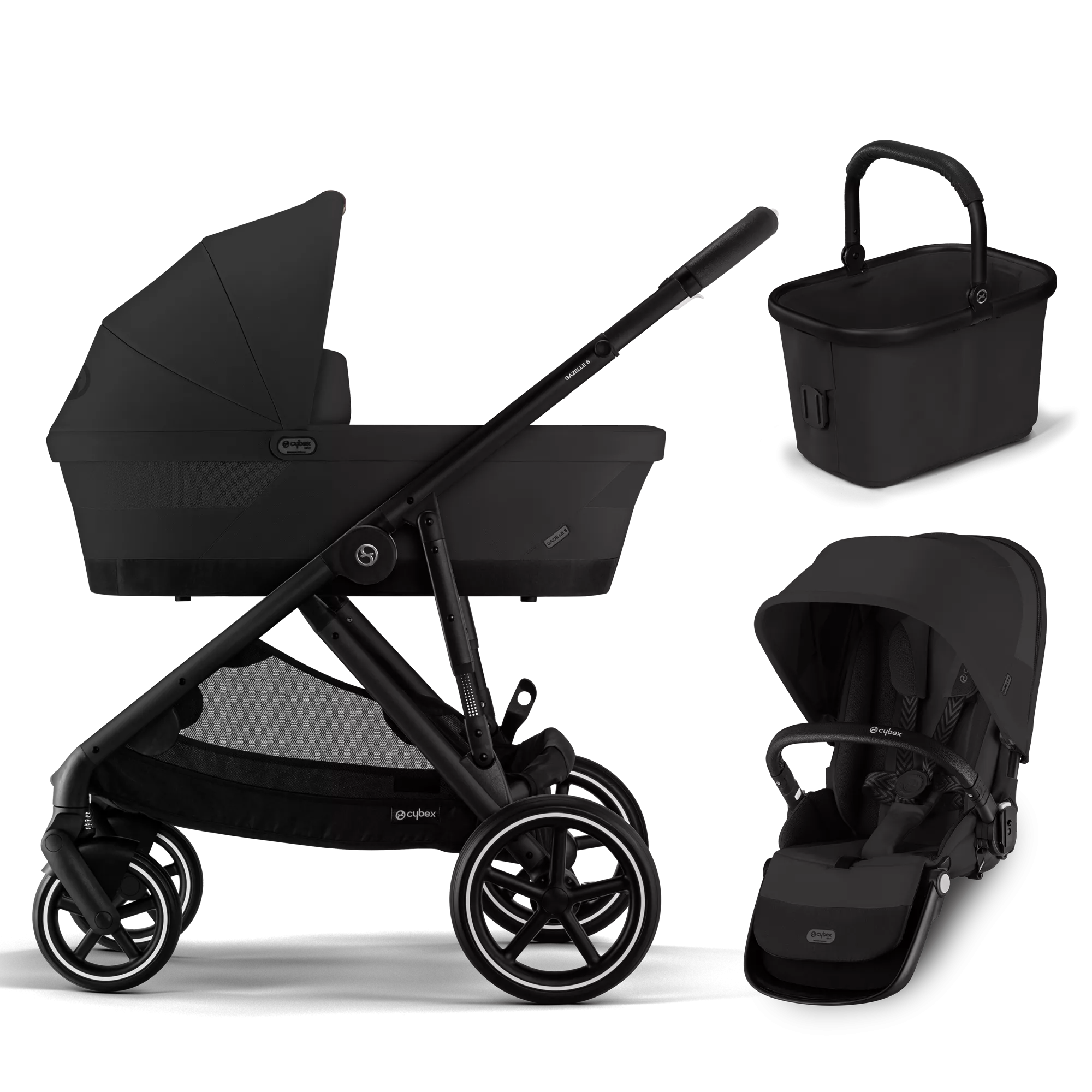 Cybex Gazelle S - 2w1 | Moon Black Cybex Gazelle S - 2w1 | Moon Black