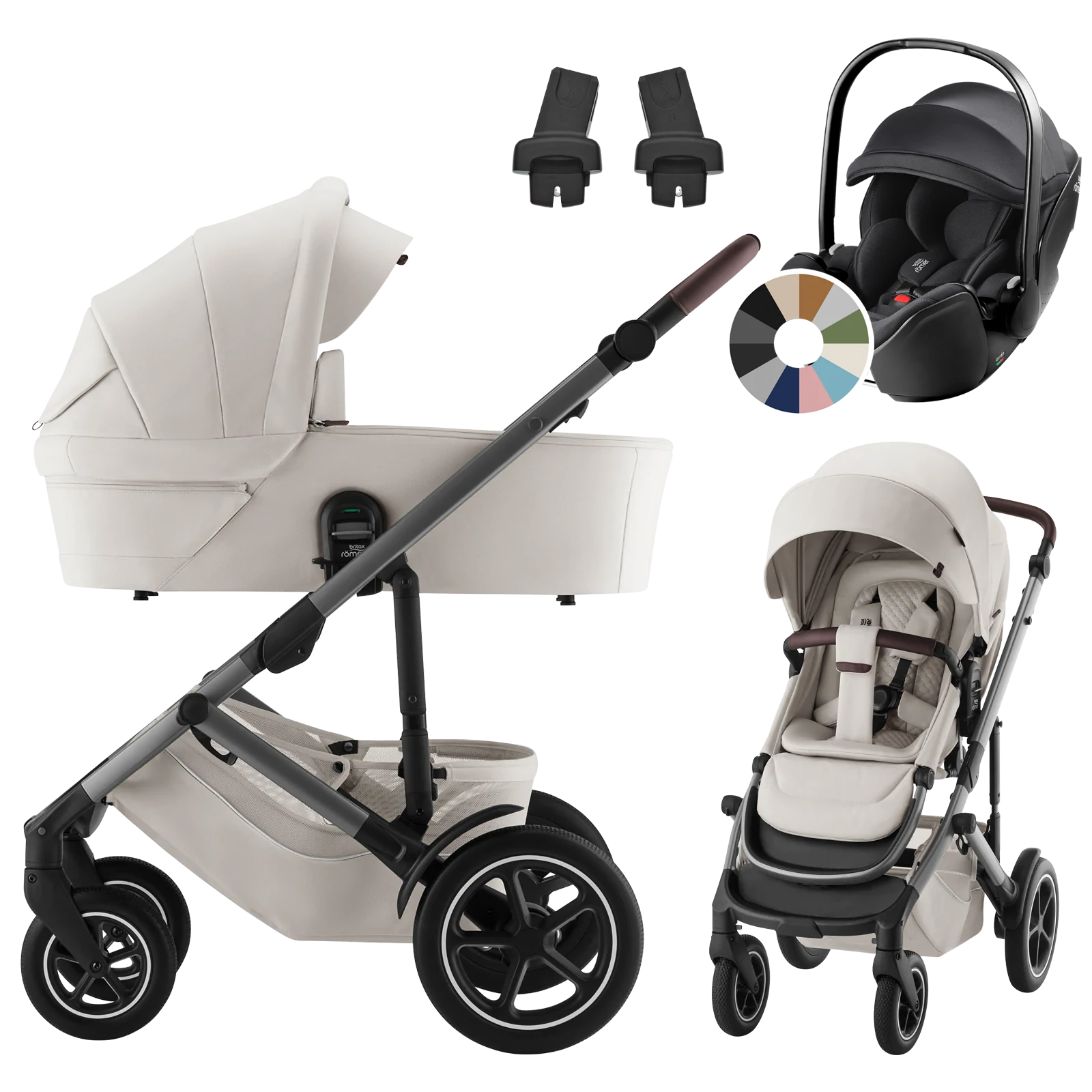 Britax Römer Smile 5Z + Britax Römer Baby-Safe Pro +GRATIS - 3w1 | Soft Taupe Britax Römer Smile 5Z + Britax Römer Baby-Safe Pro +GRATIS - 3w1 | Soft Taupe