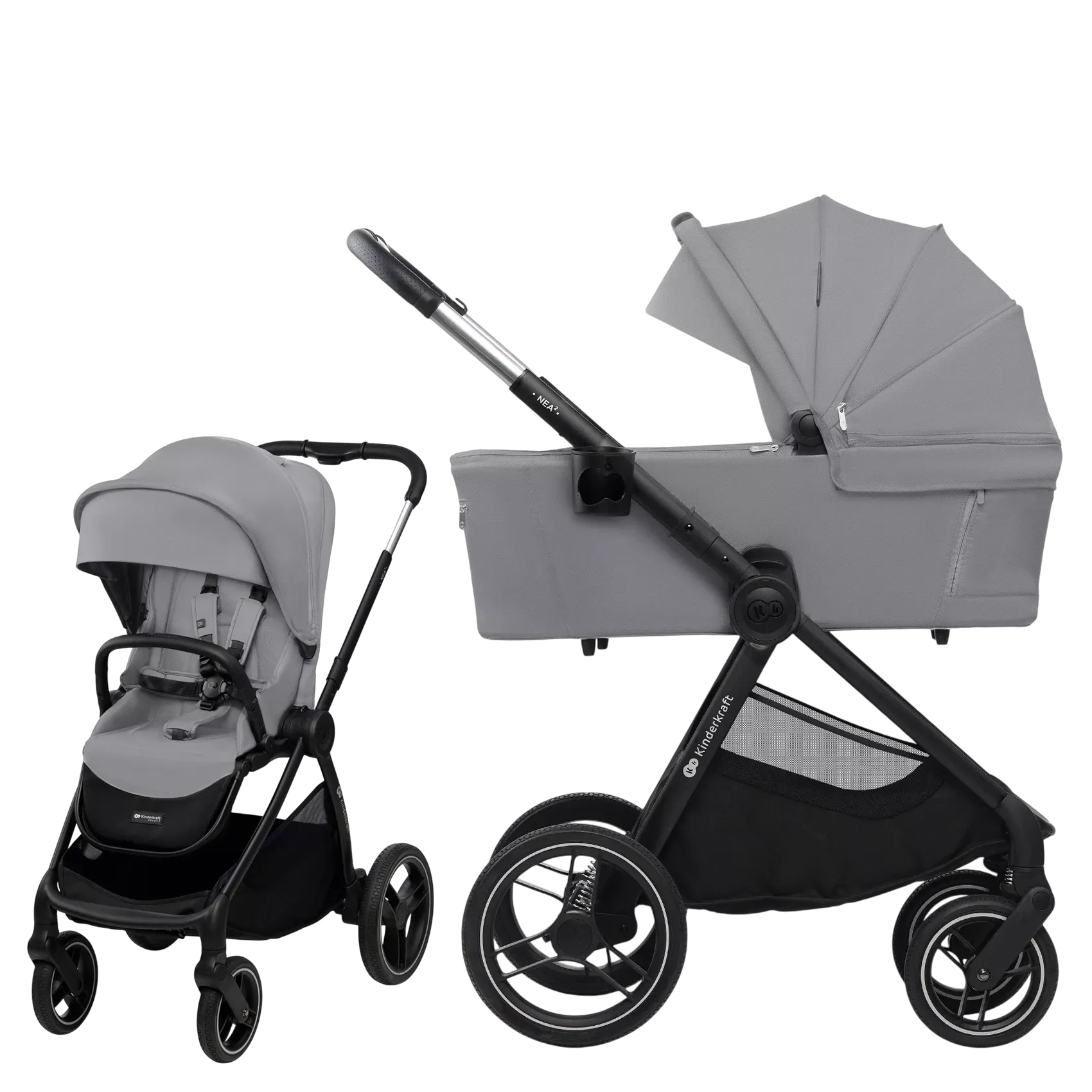 Kinderkraft Nea 2 - 2w1 | Platinum Grey