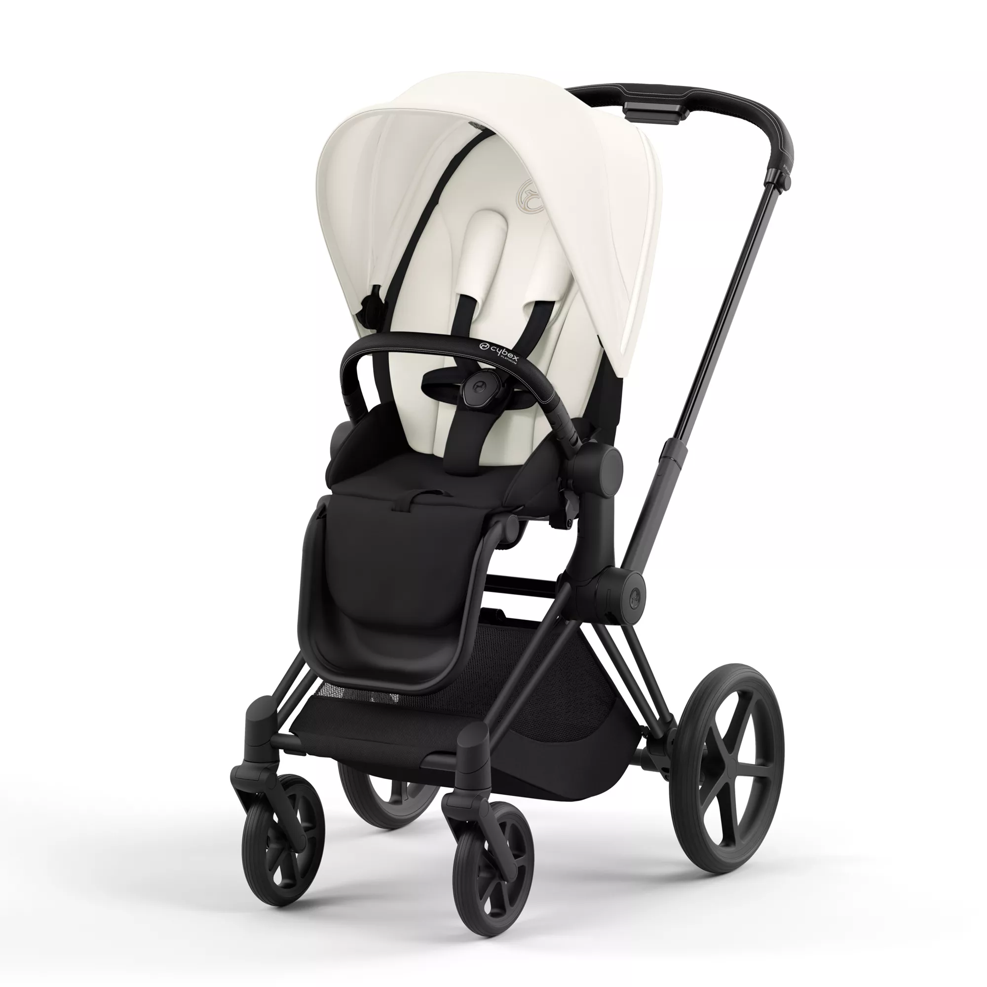 Cybex Priam 4.0 - 2w1 | Off White (Matt Black Frame) Cybex Priam 4.0 - 2w1 | Off White (Matt Black Frame)
