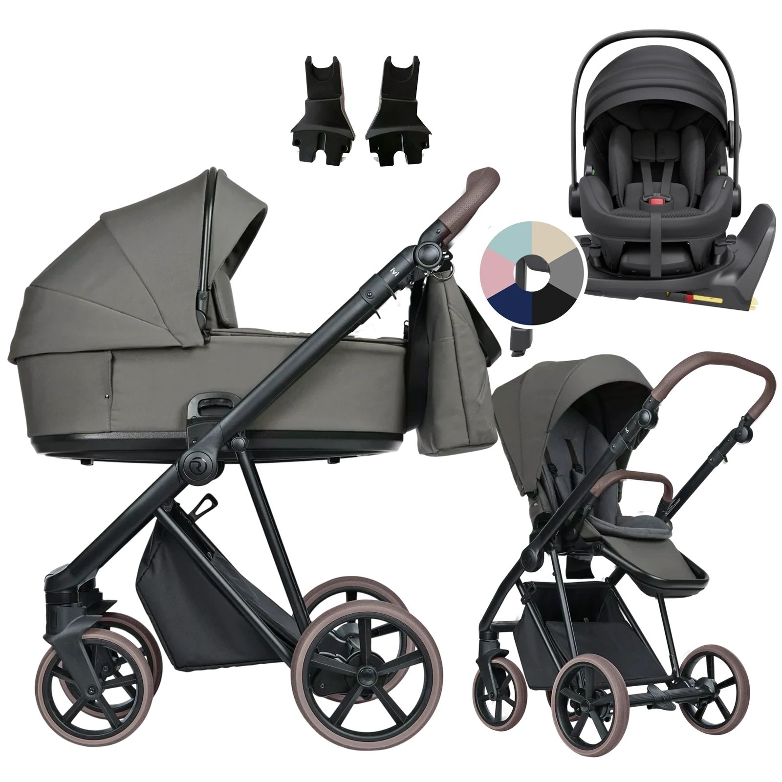 Roan Ivi 2.0 Vintage + Avionaut Pixel 3 + baza IQ Orbit + GRATIS - 4w1 | Praline