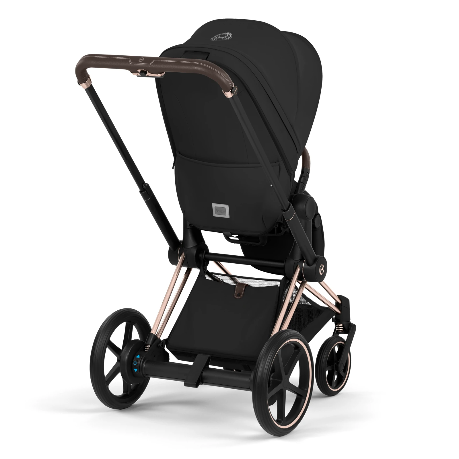 Cybex e-Priam 5.0 - wózek 2w1 | Sepia Black - Rosegold (Comfort)