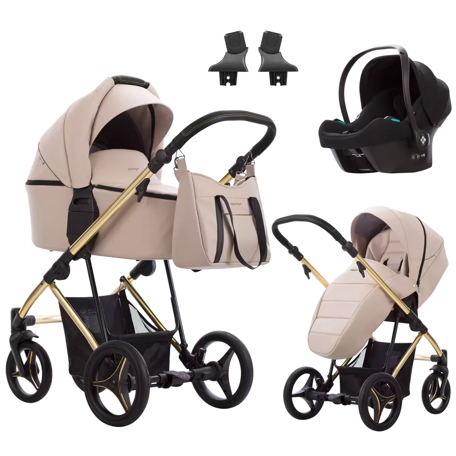 Bebetto Flavio Premium Class + Bebetto Cosmo 2.0 +GRATIS - 3w1 | Gold 03