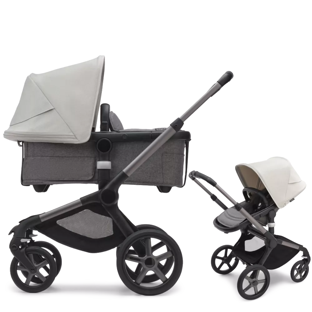 Bugaboo Fox 5 - 2w1 | Graphite-Grey Melange-Misty White