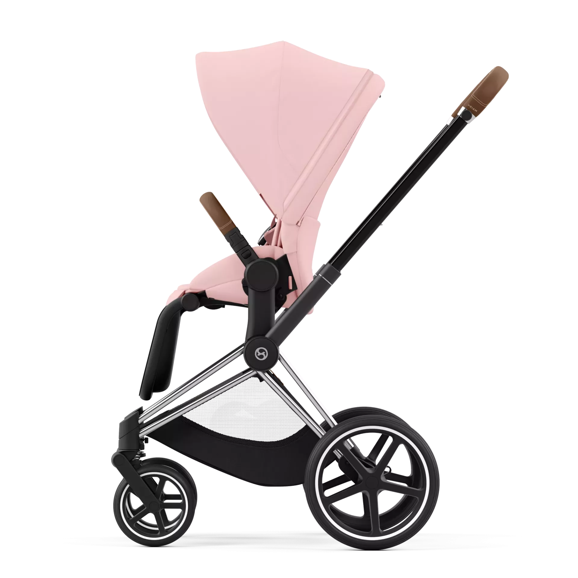 Cybex Priam 4.0 | Peach Pink (Chrome Brown Frame)