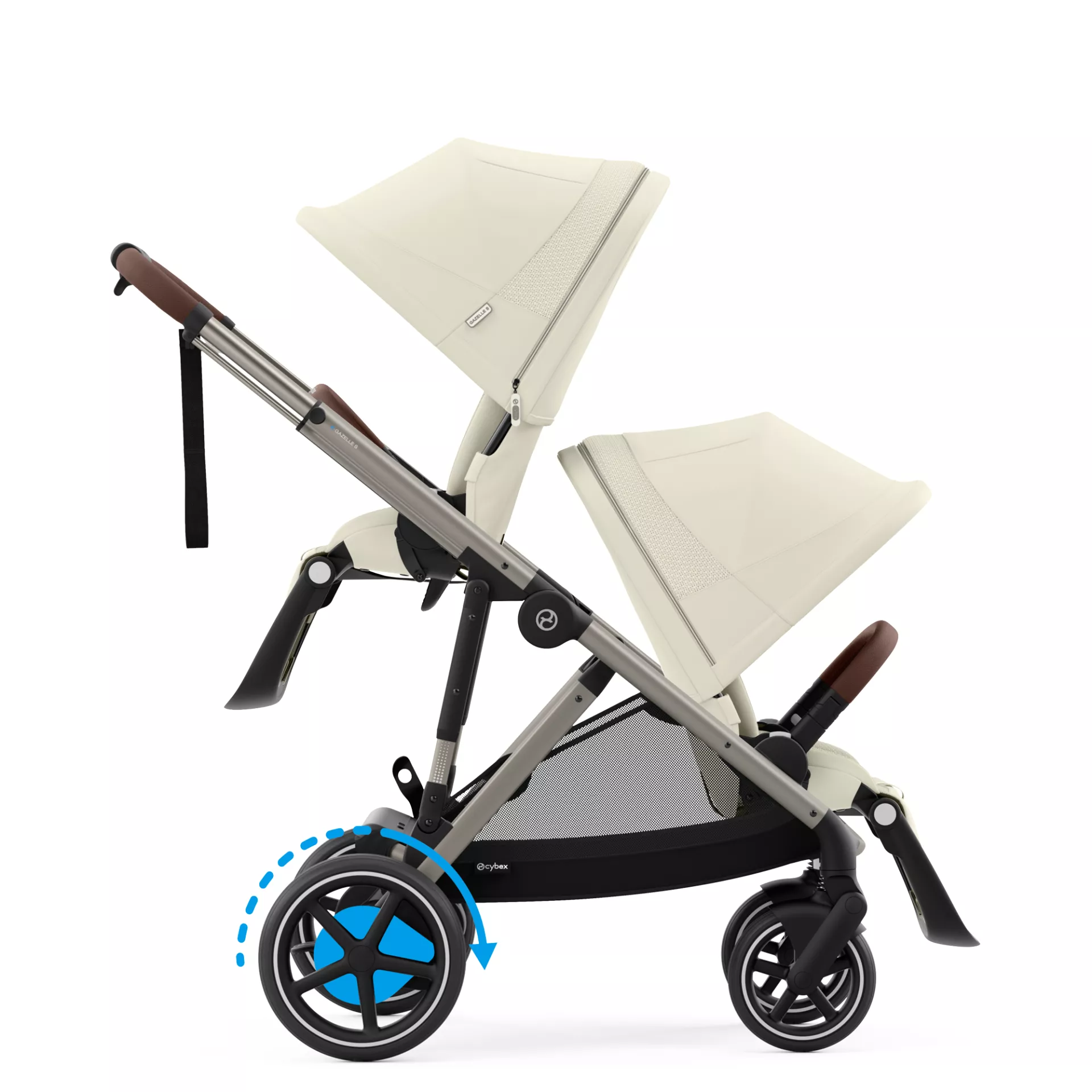 Cybex e-Gazelle S Duo | Seashell Beige Cybex e-Gazelle S Duo | Seashell Beige