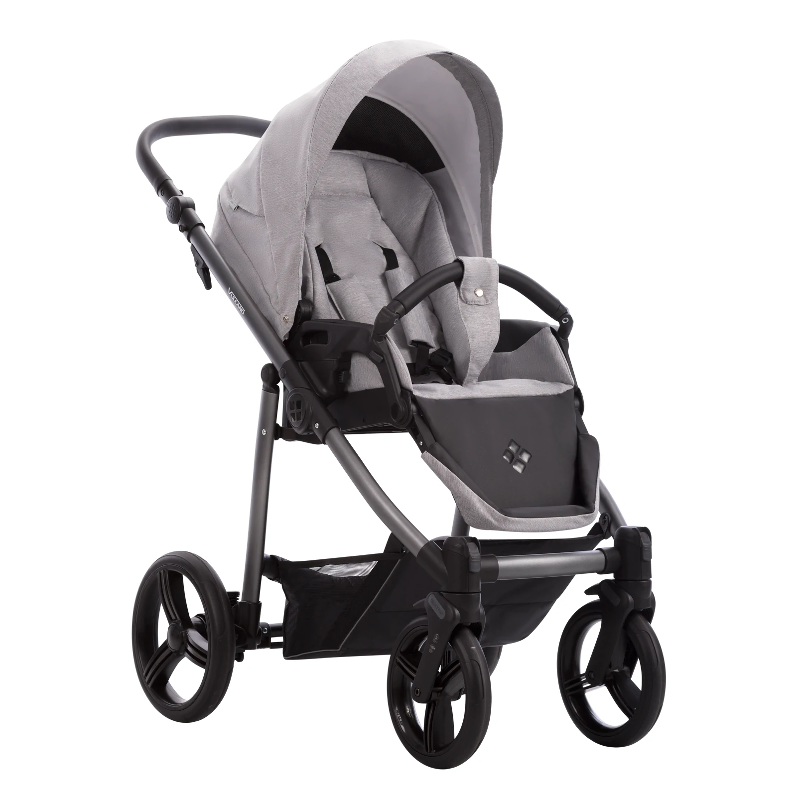 Bebetto Vulcano + Bebetto Cosmo 2.0 +GRATIS - 3w1 | 02 (Graphite Frame)