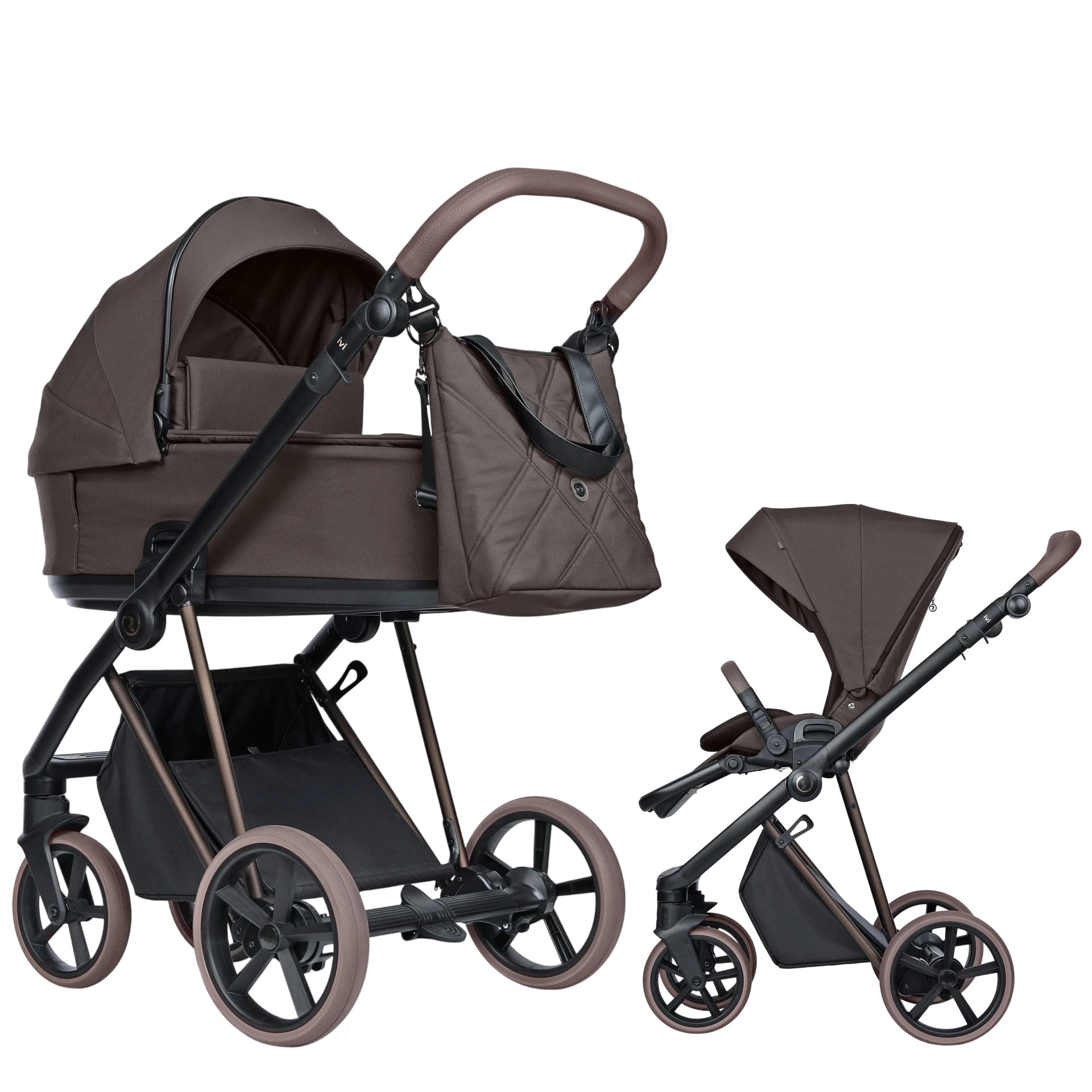 Roan Ivi 2.0 Vintage - 2w1 | Turkish Coffee Brown