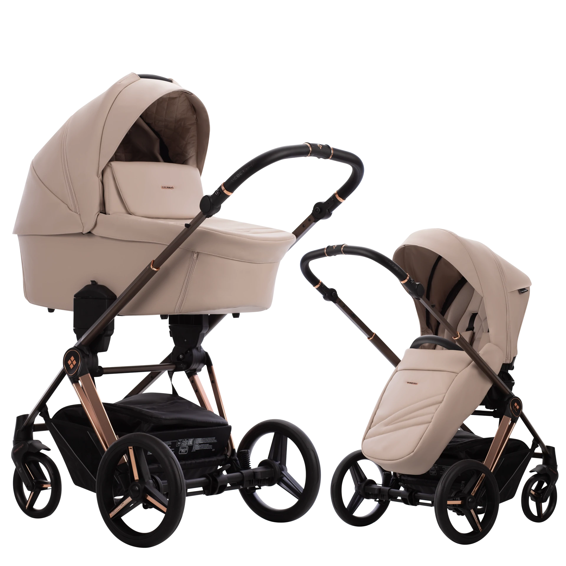 Bebetto Monti Premium Class - 2w1 | PC PRO 04 Choco