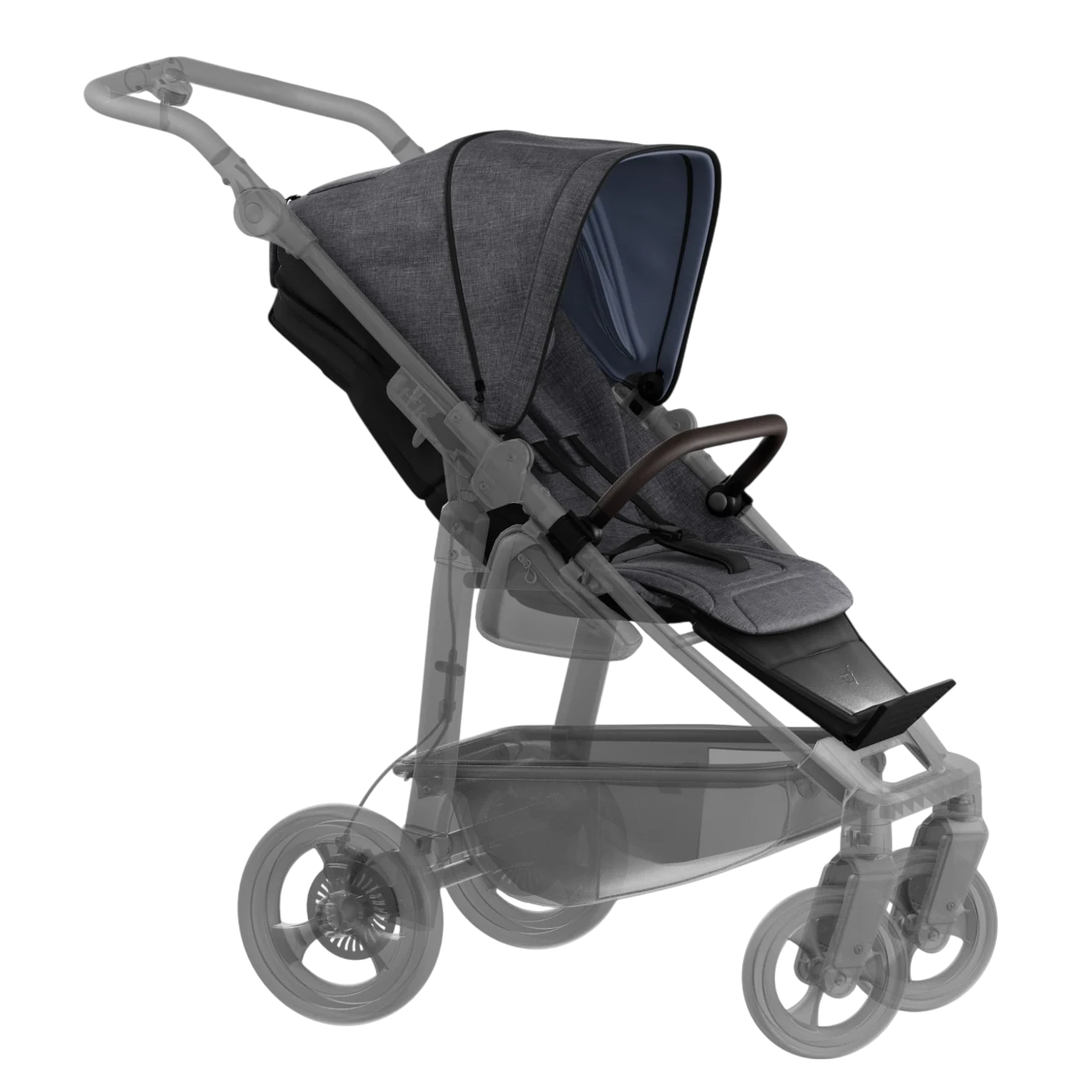 Siedzisko sportowe TFK Mono 3/Mono 4/Pro | Premium Grey