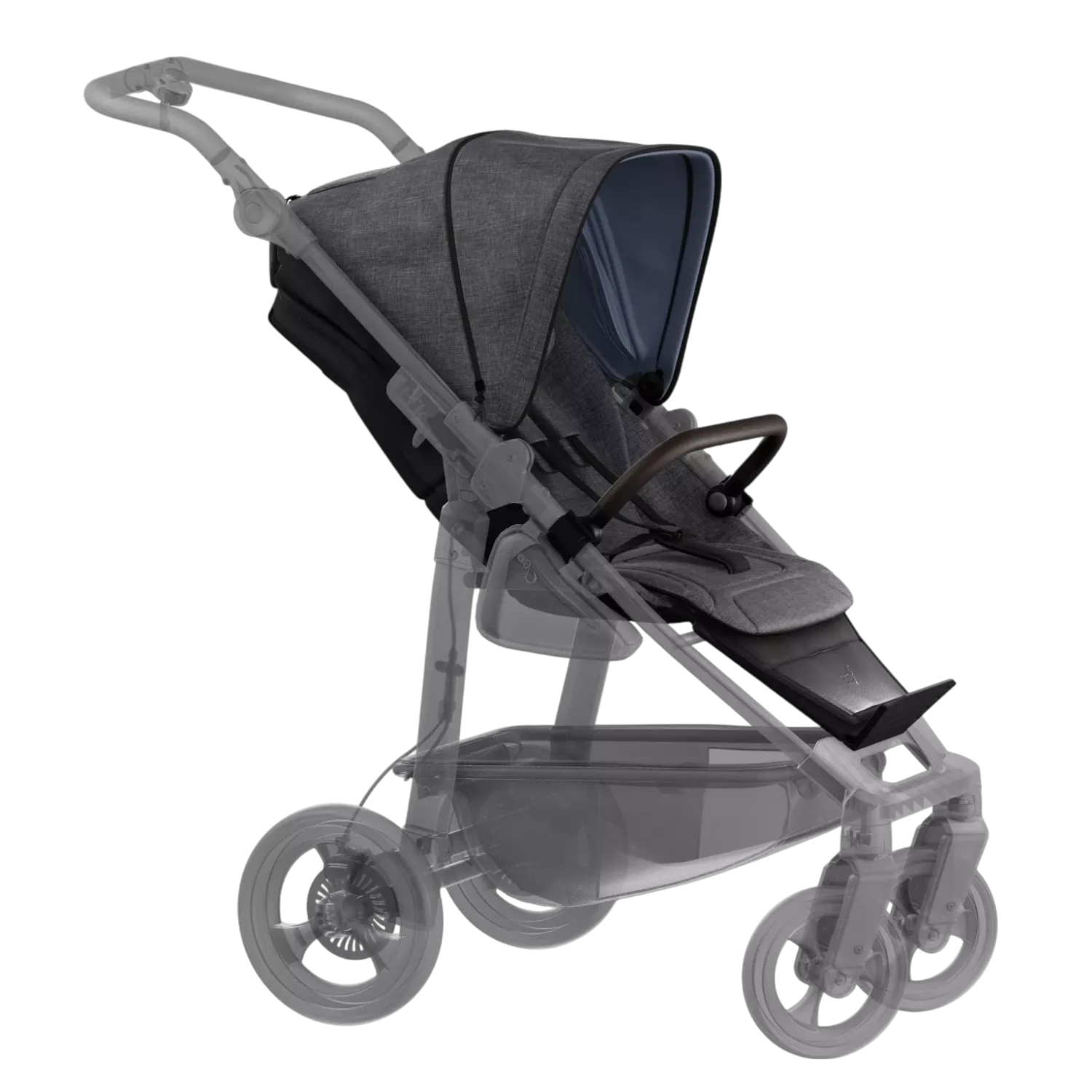 Siedzisko sportowe TFK Mono 3/Mono 4/Pro | Premium Grey