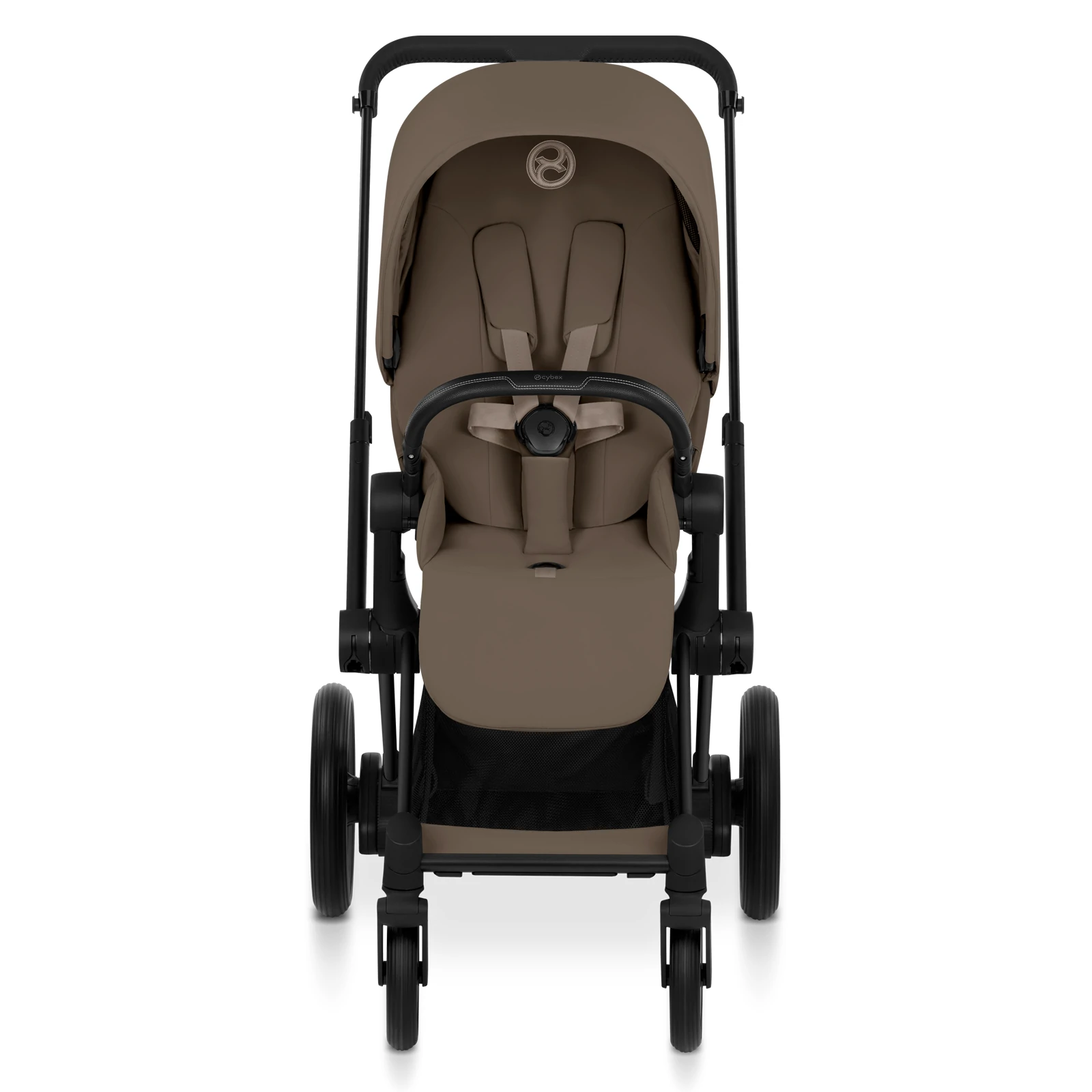 Cybex e-Priam 5.0 - wózek 2w1 | Coconut Brown - Matt Black (Comfort)