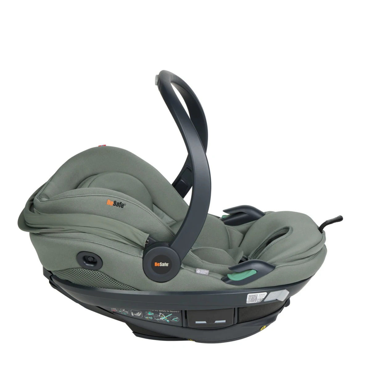 BeSafe Go Beyond 2 + baza Beyond | Meadow Green Soft Breeze