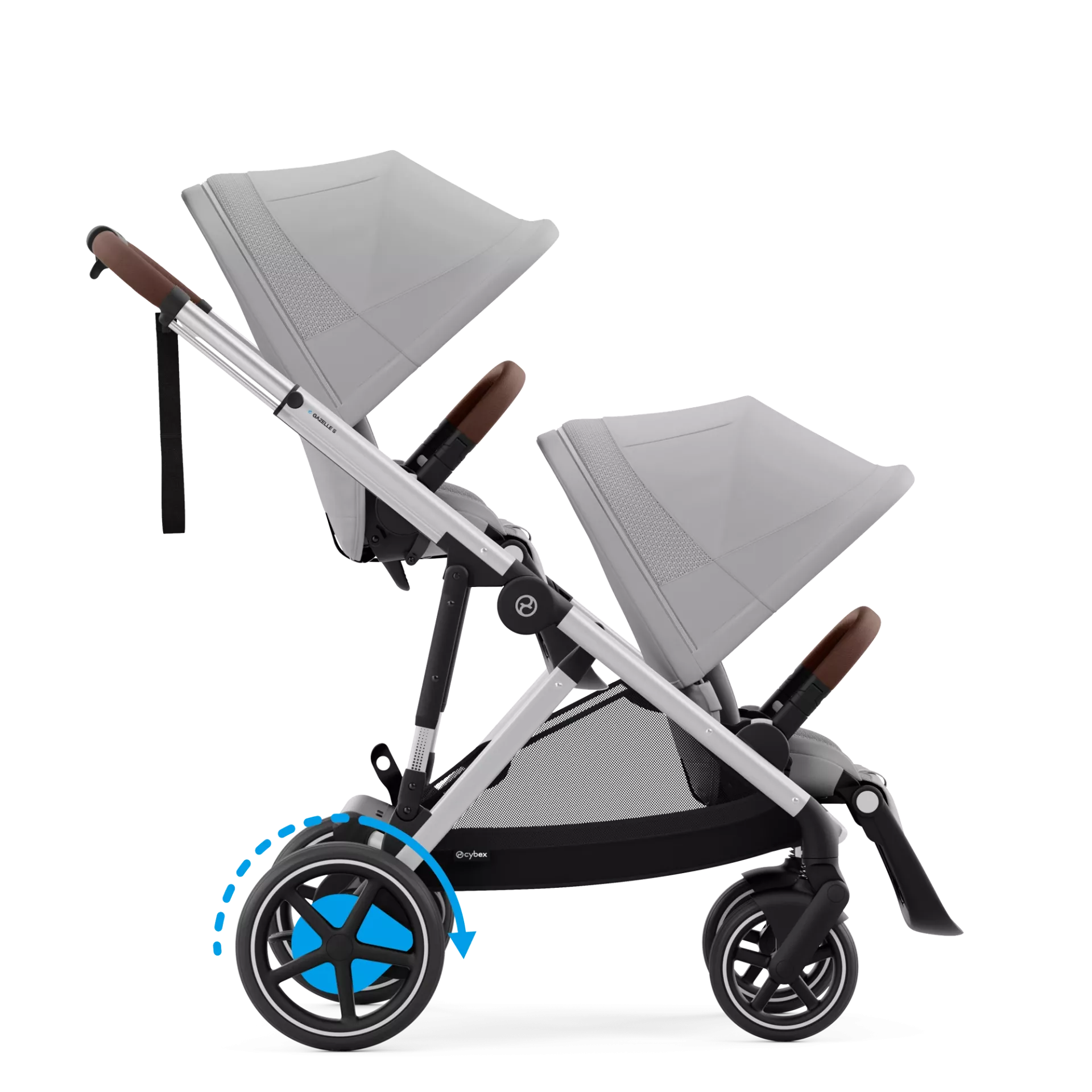 Cybex e-Gazelle S Twin | Stone Grey