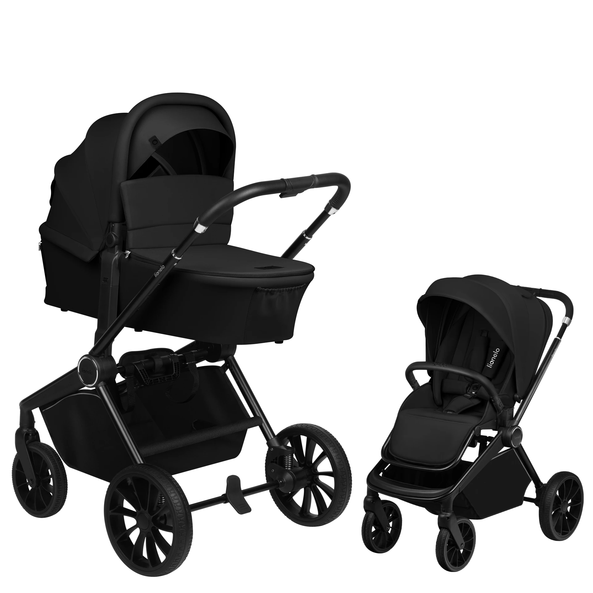 Lionelo Mika Plus - 2w1 | Black Onyx
