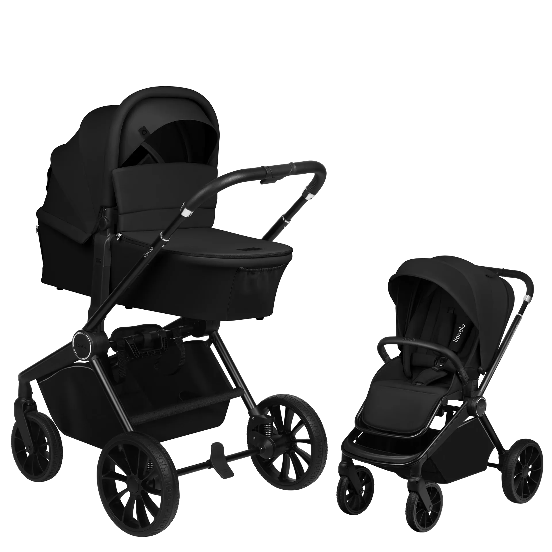 Lionelo Mika Plus - 2w1 | Black Onyx