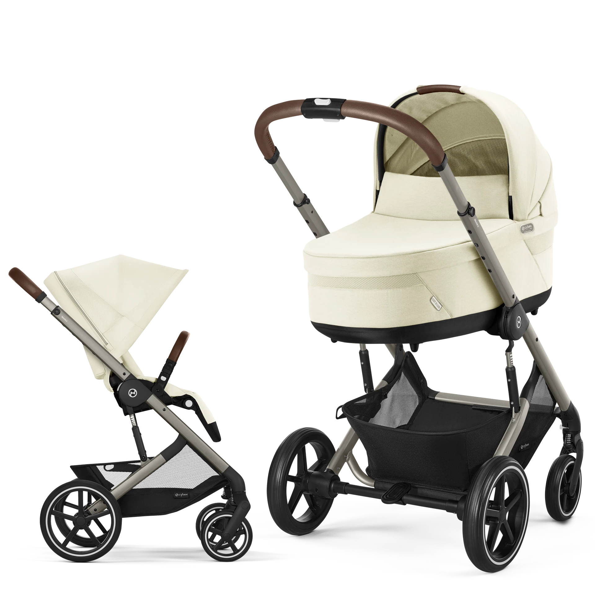 Cybex Balios S Lux - 2w1 | Seashell Beige Cybex Balios S Lux - 2w1 | Seashell Beige